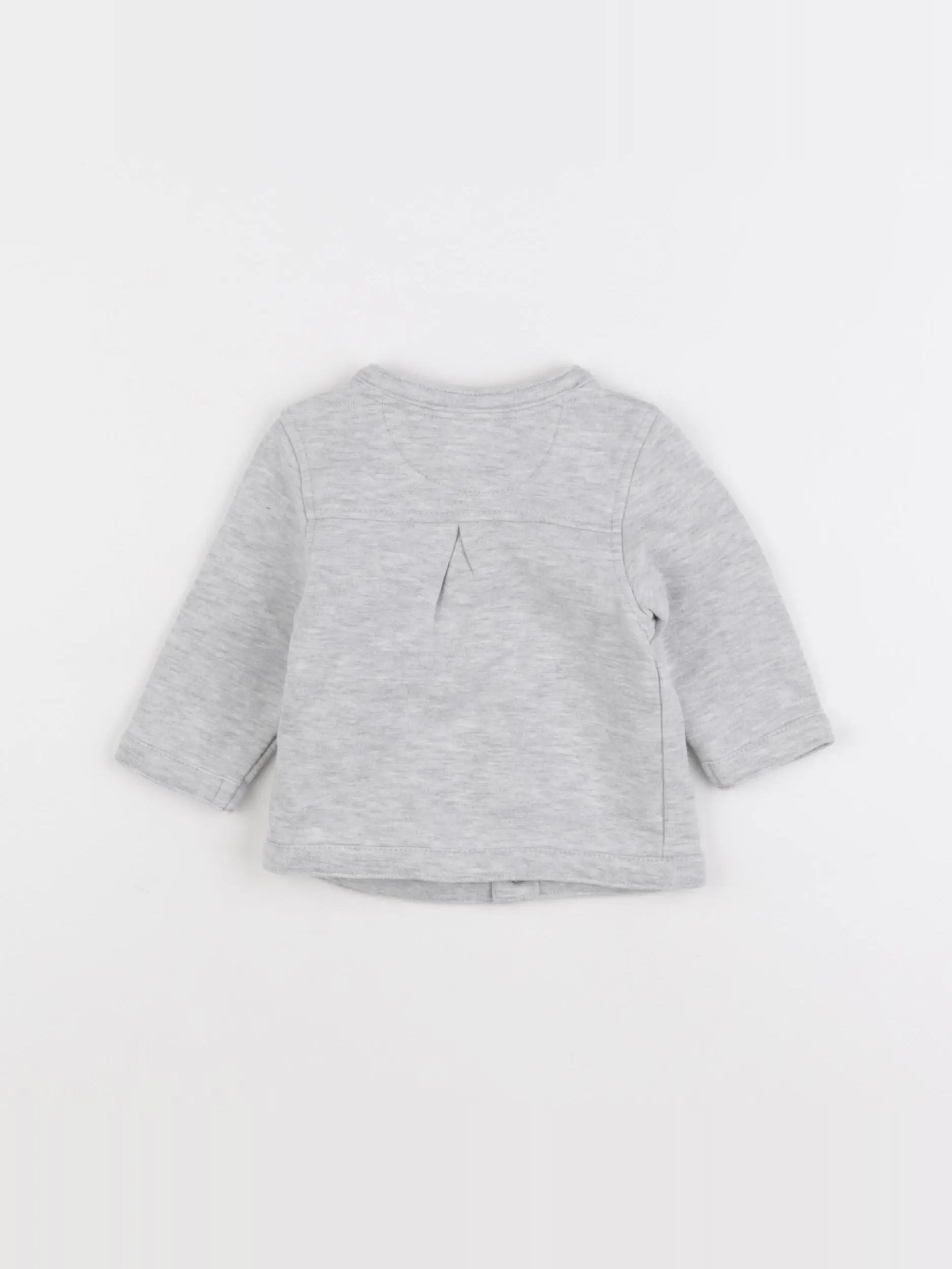 Tape à l'oeil - sweat gris - 3 mois