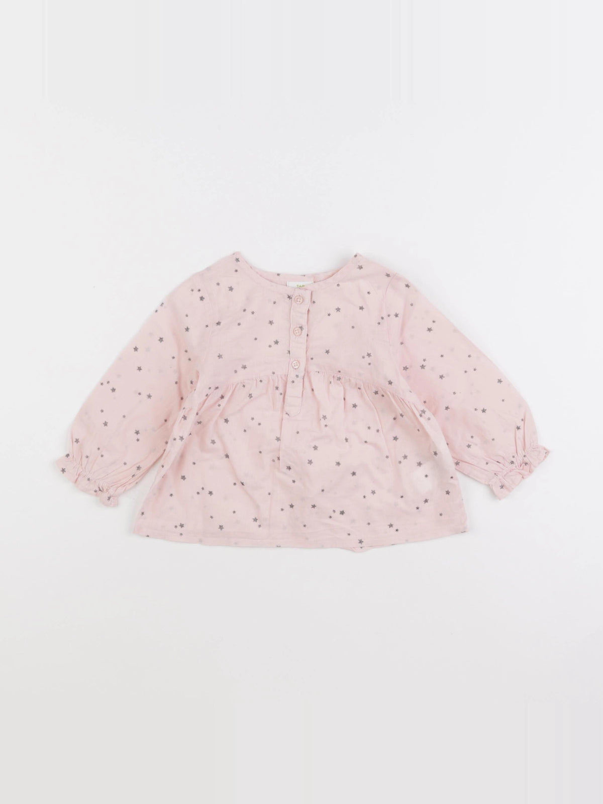 Tape à l'oeil - blouse rose - 9 mois