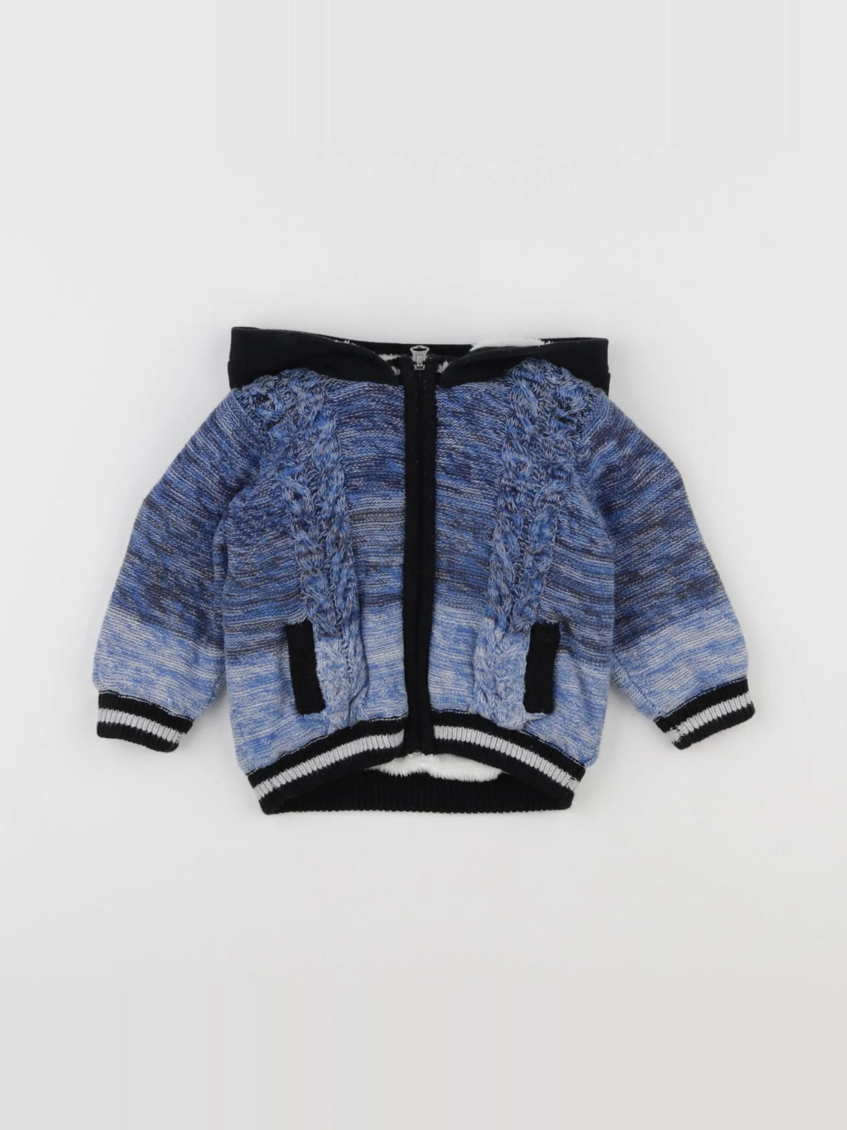 Timberland - veste doublé bleu - 12 mois