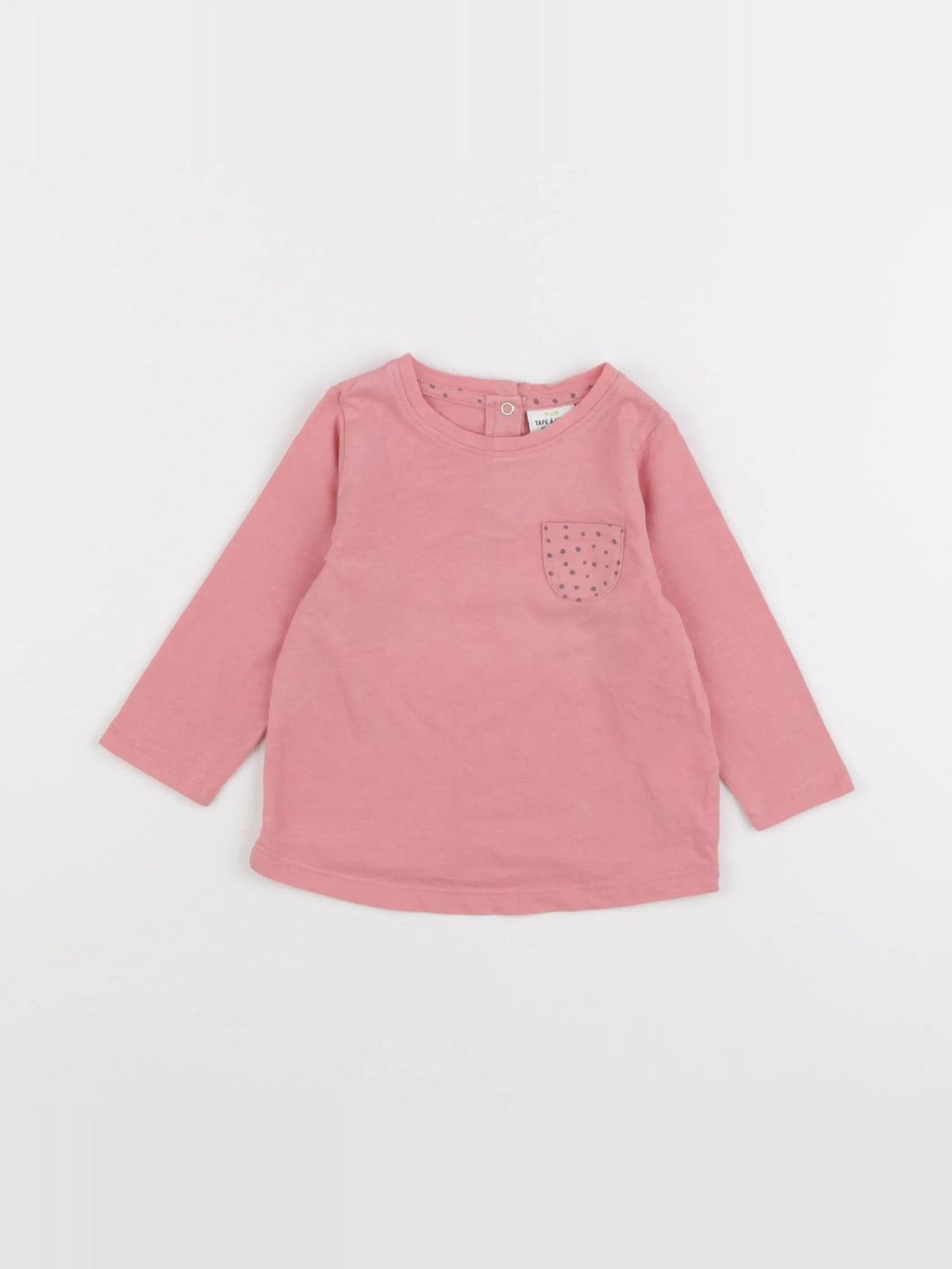 Tape à l'oeil - tee-shirt rose - 12 mois