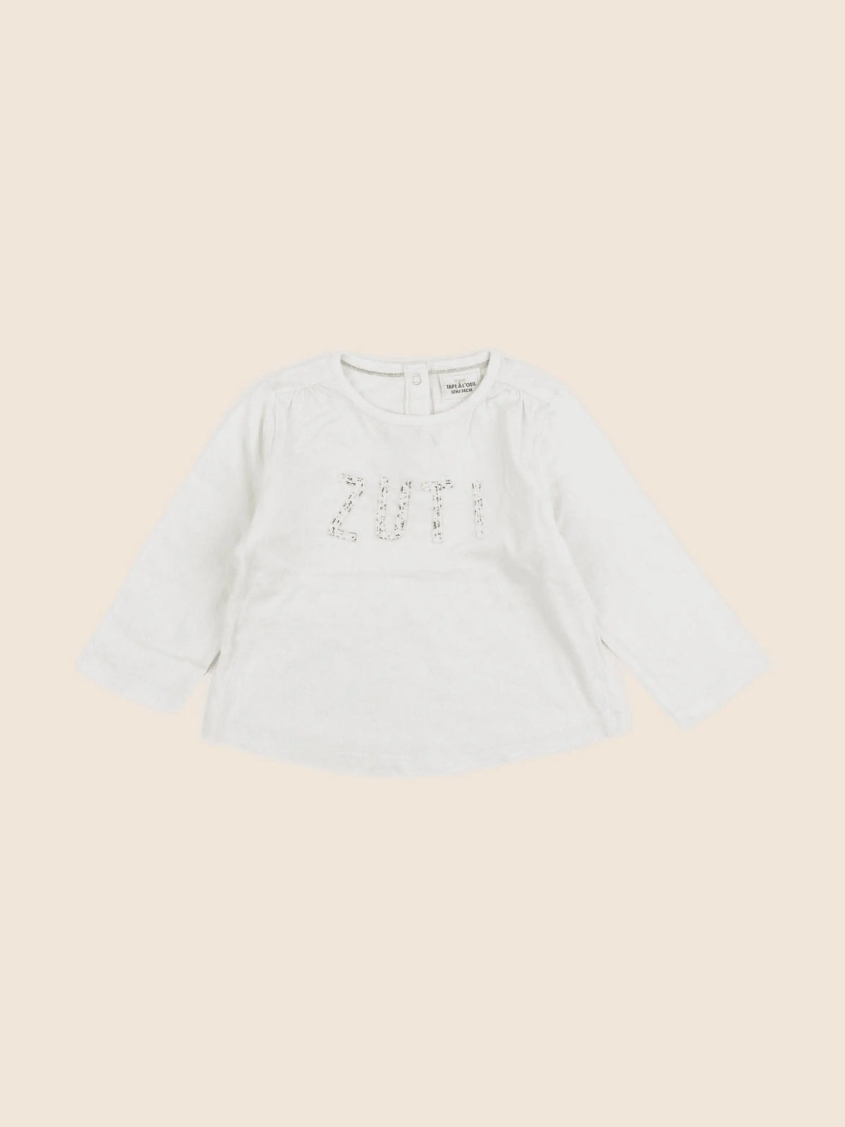 Tape à l'oeil - tee-shirt beige - 12 mois