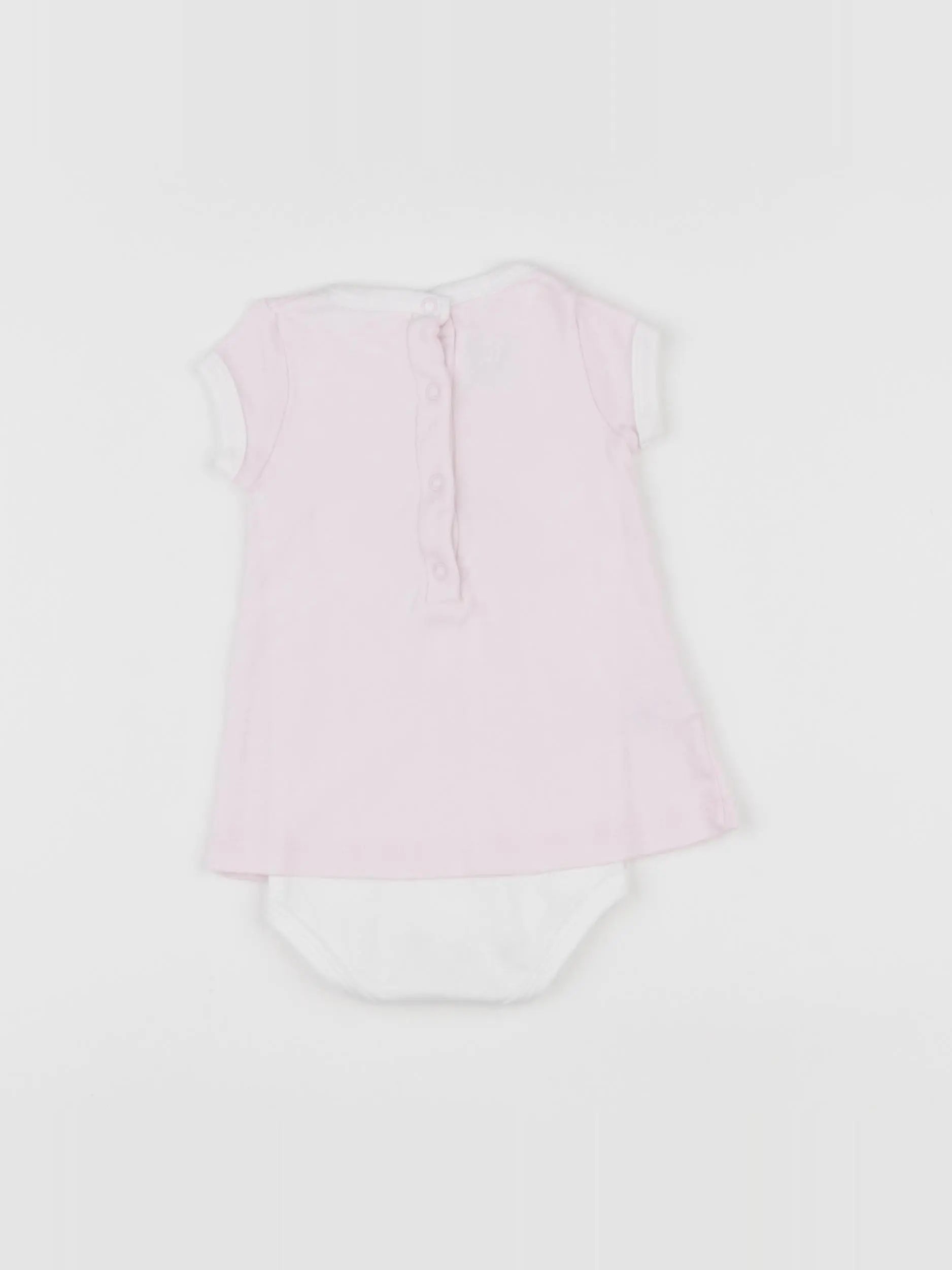 Petit Bateau - body robe rose - 3 mois