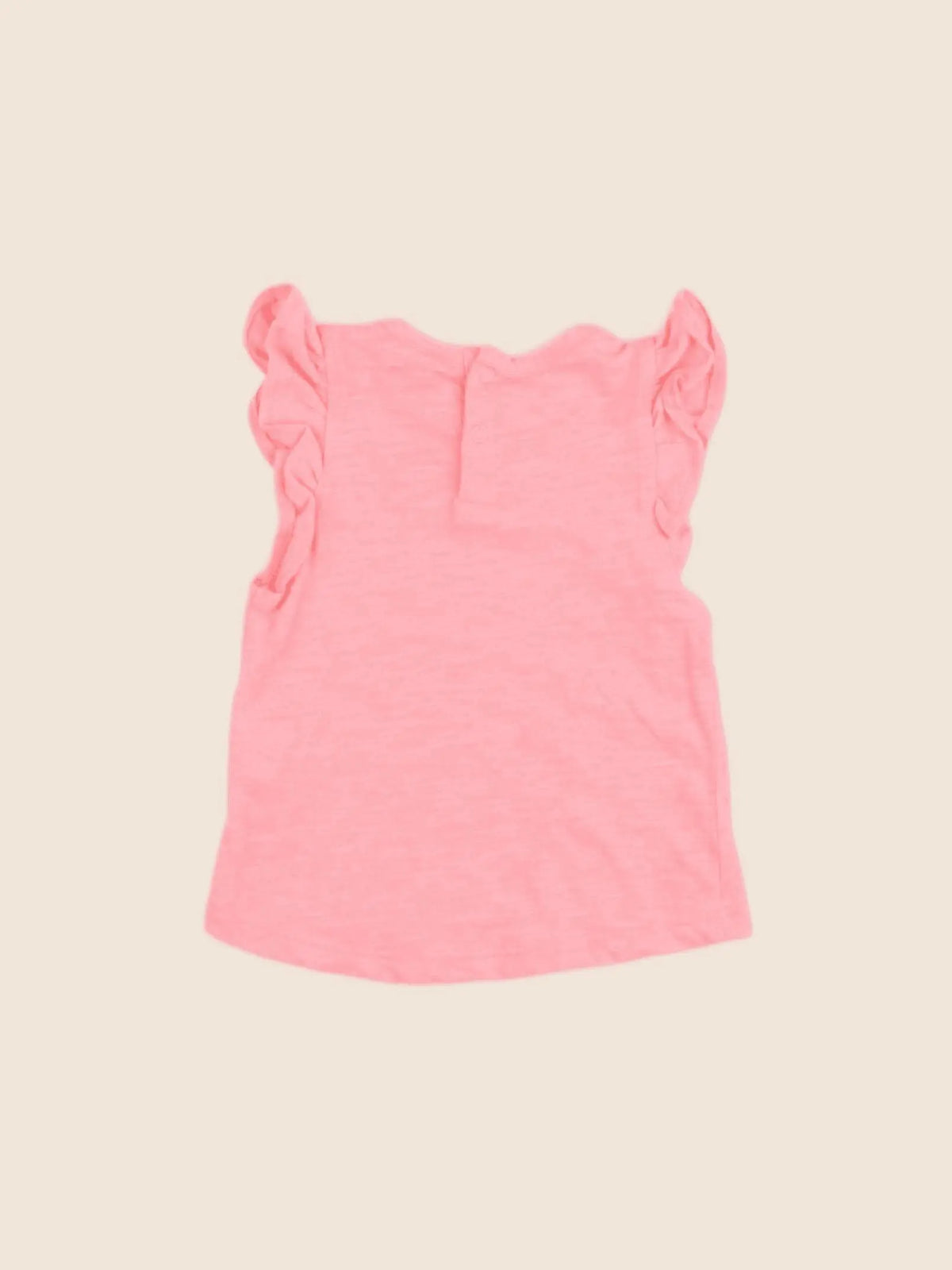 Tape à l'oeil - tee-shirt rose fluo - 3 mois