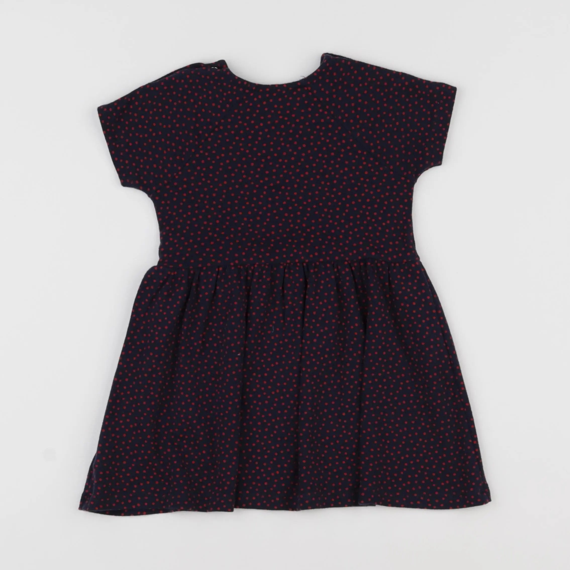 Petit Bateau - robe bleu - 18 mois