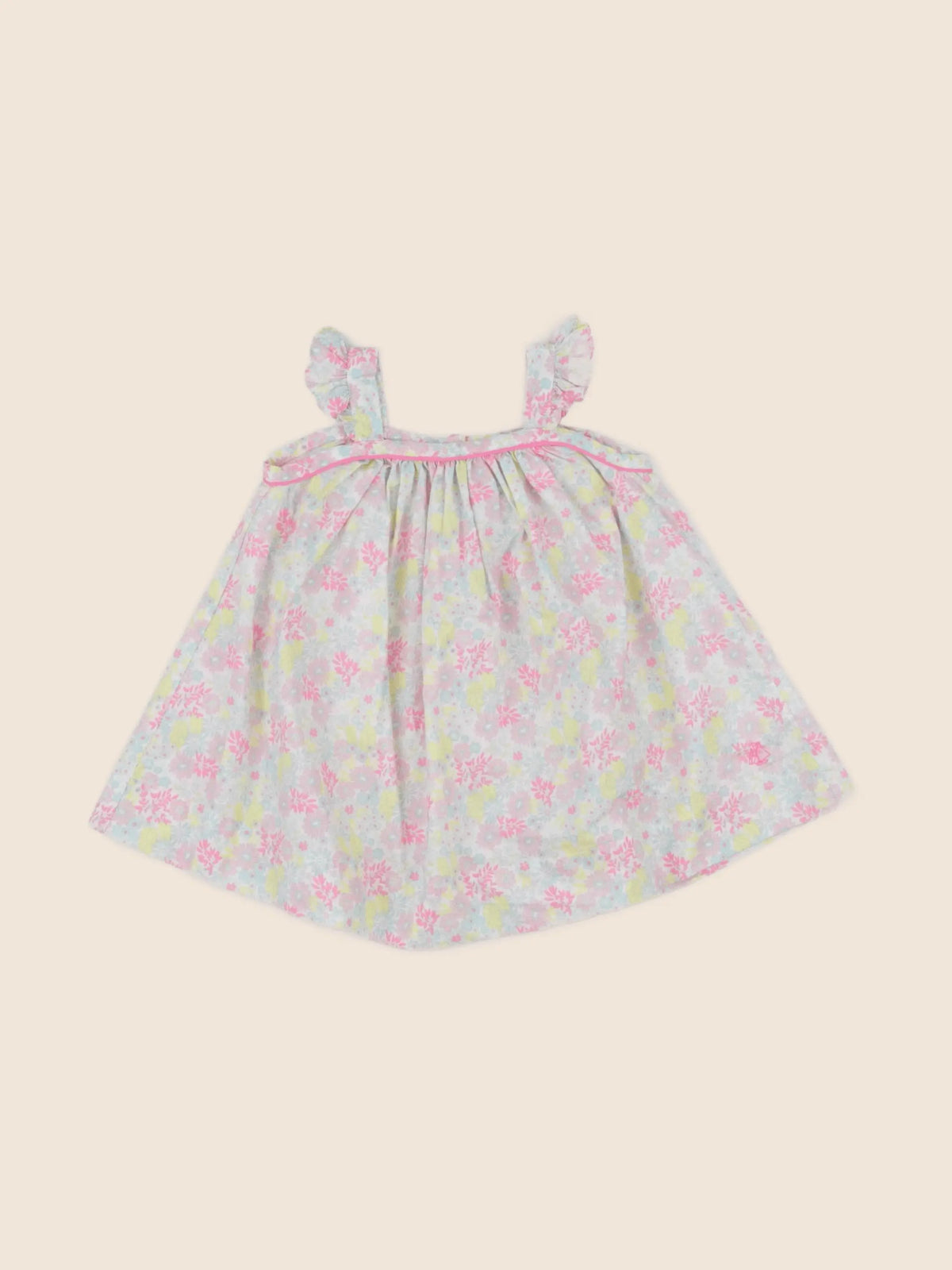 Petit Bateau - robe multicolore - 3 mois