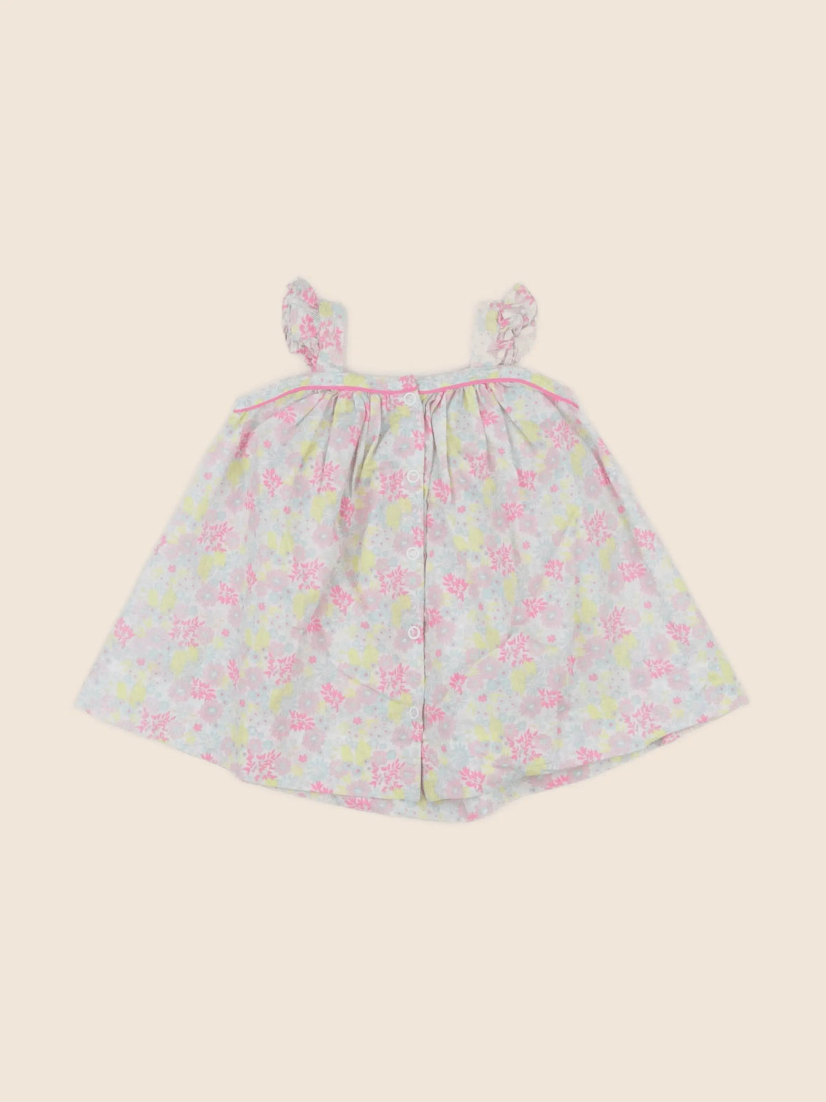Petit Bateau - robe multicolore - 3 mois