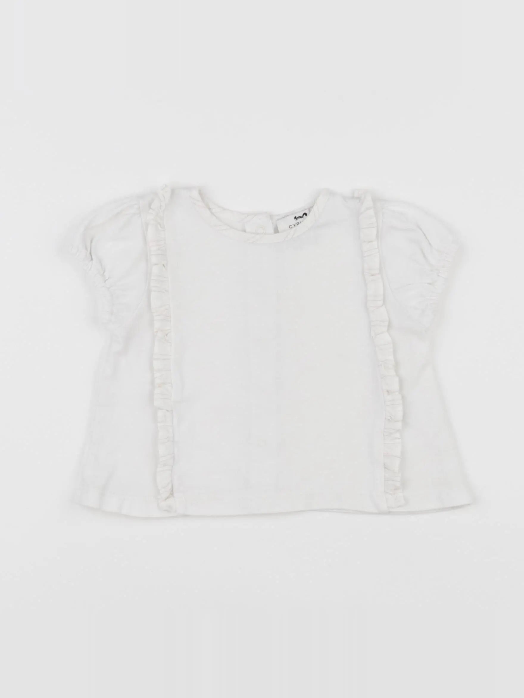 Cyrillus - tee-shirt beige - 6 mois