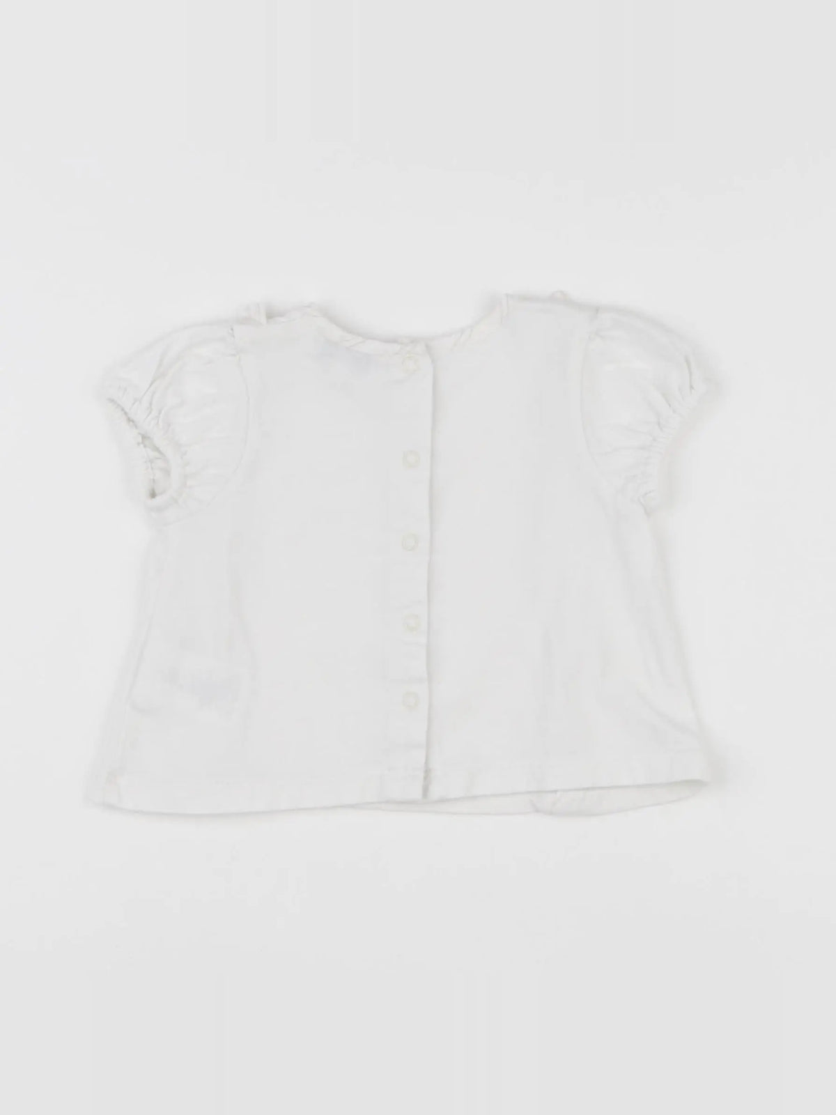 Cyrillus - tee-shirt beige - 6 mois