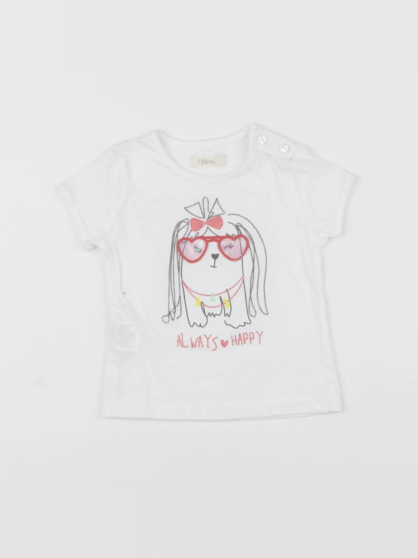 Sfera - tee-shirt multicolore - 3/6 mois