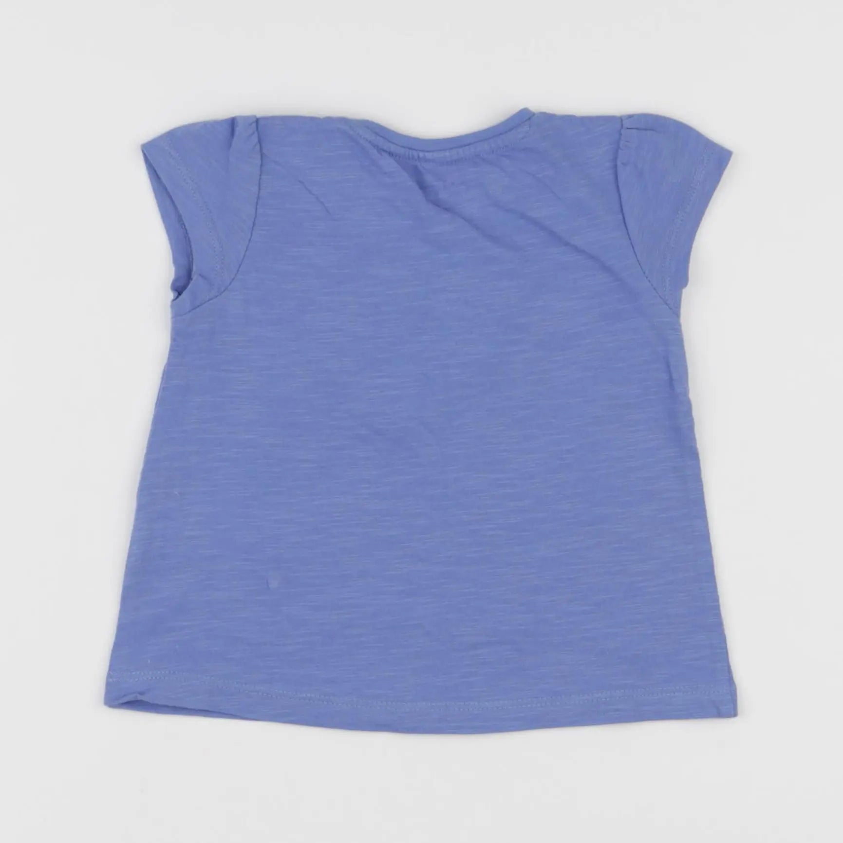 Vertbaudet - tee-shirt bleu - 12 mois