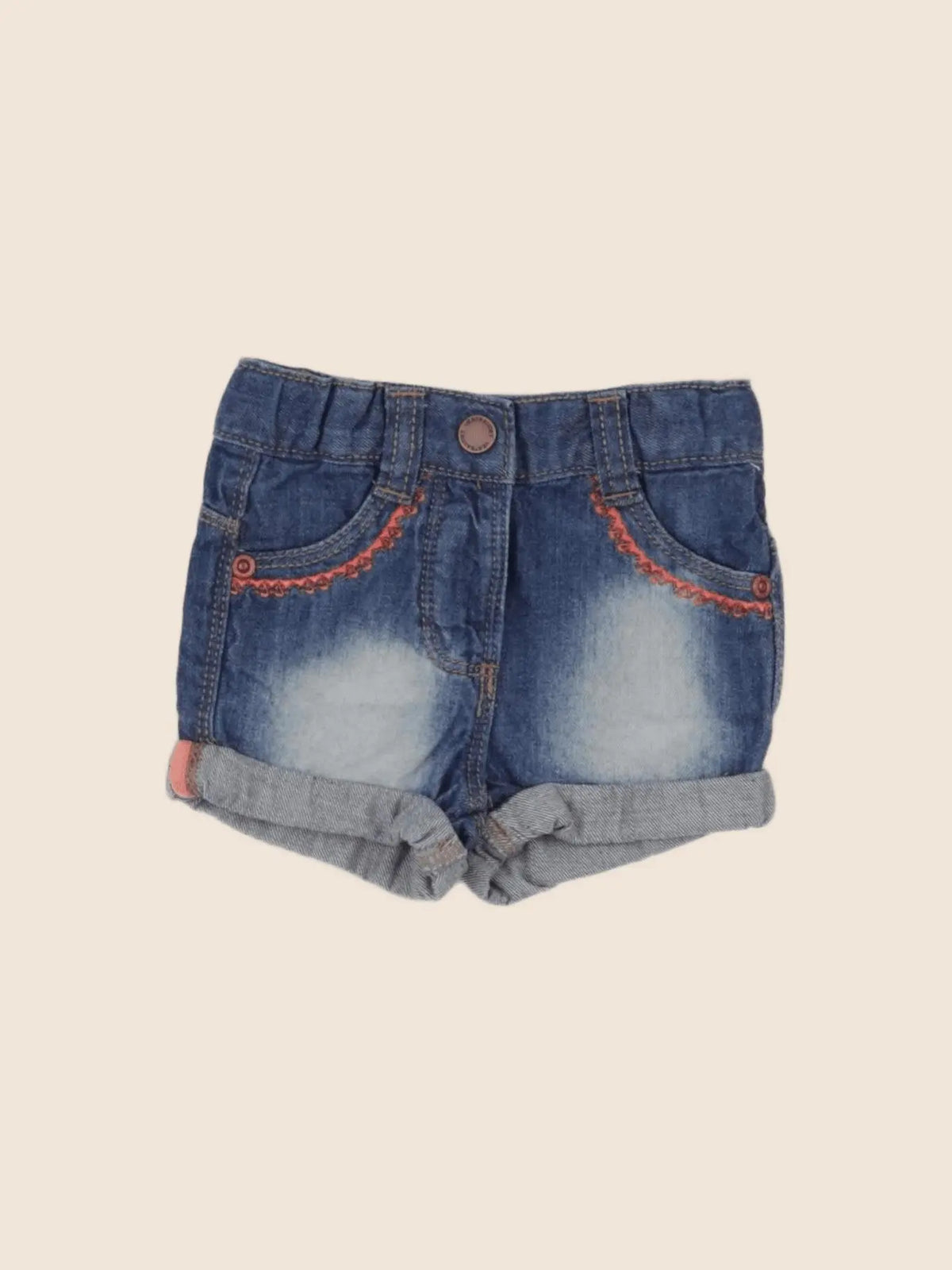 Vertbaudet - short bleu - 3 mois