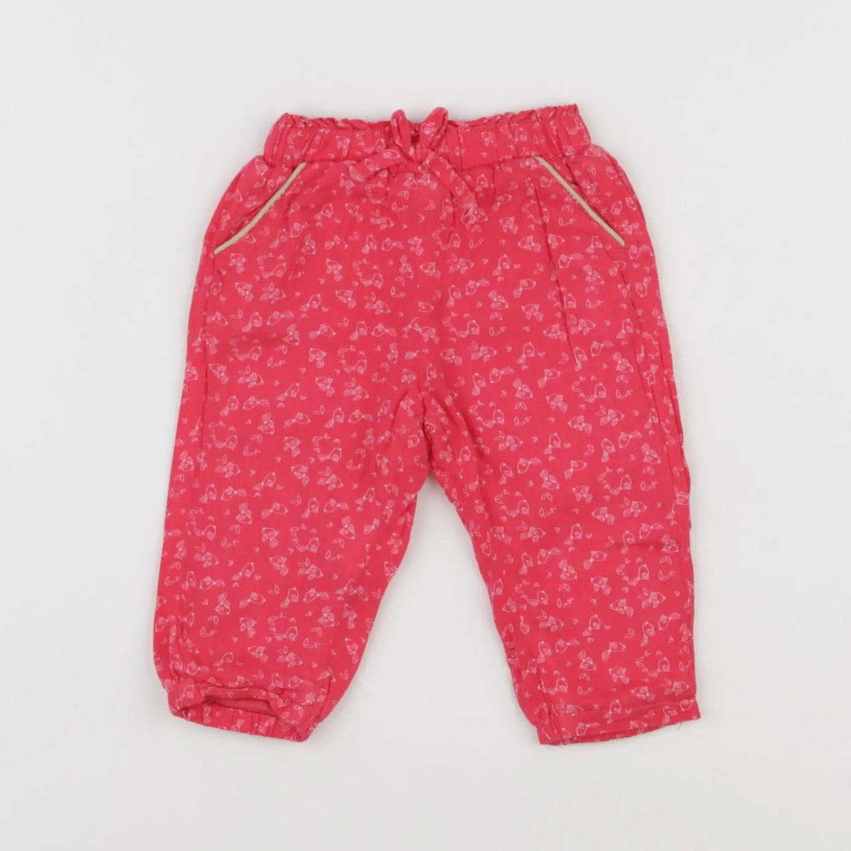 Vertbaudet - pantalon rose - 3 mois