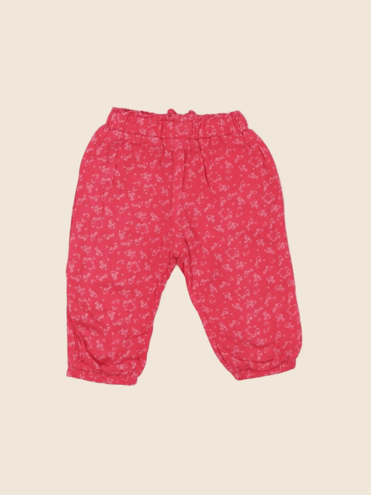Vertbaudet - pantalon rose - 3 mois