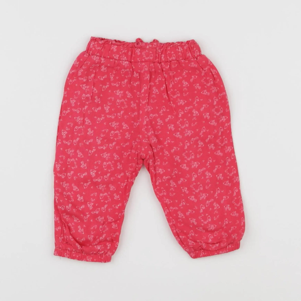 Vertbaudet - pantalon rose - 3 mois