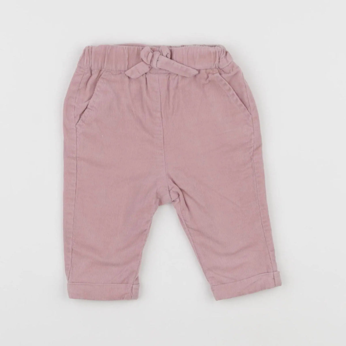 Vertbaudet - pantalon rose - 3 mois