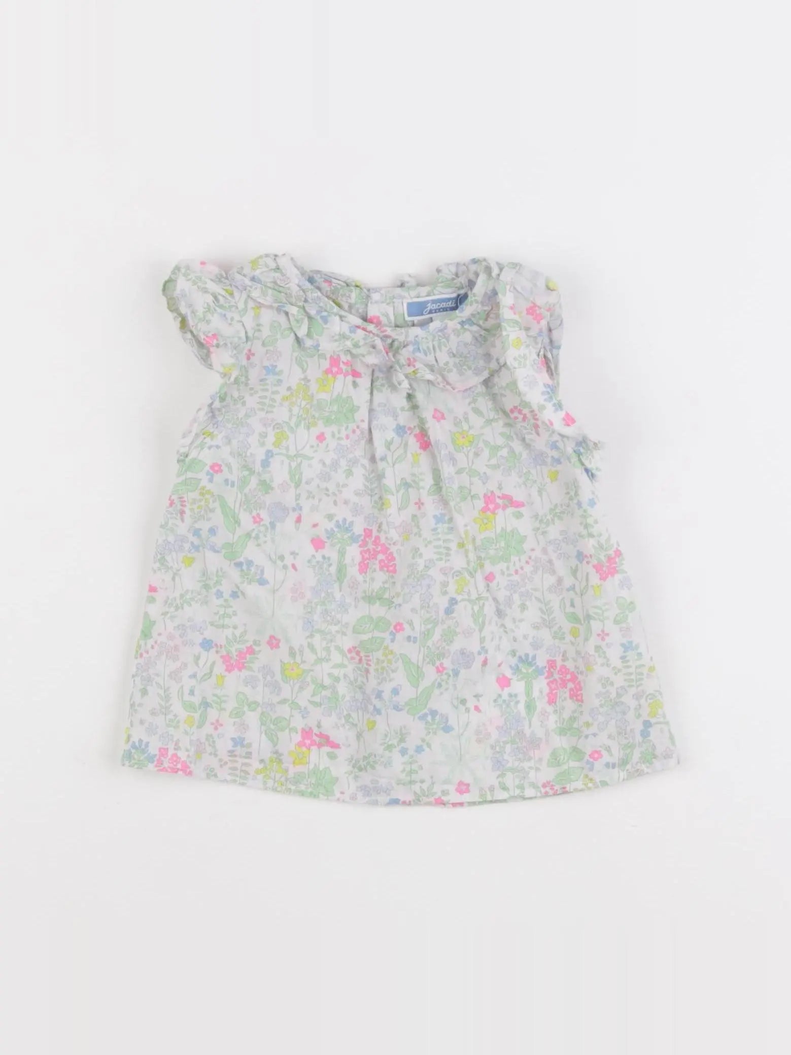 Jacadi - blouse liberty multicolore - 12 mois