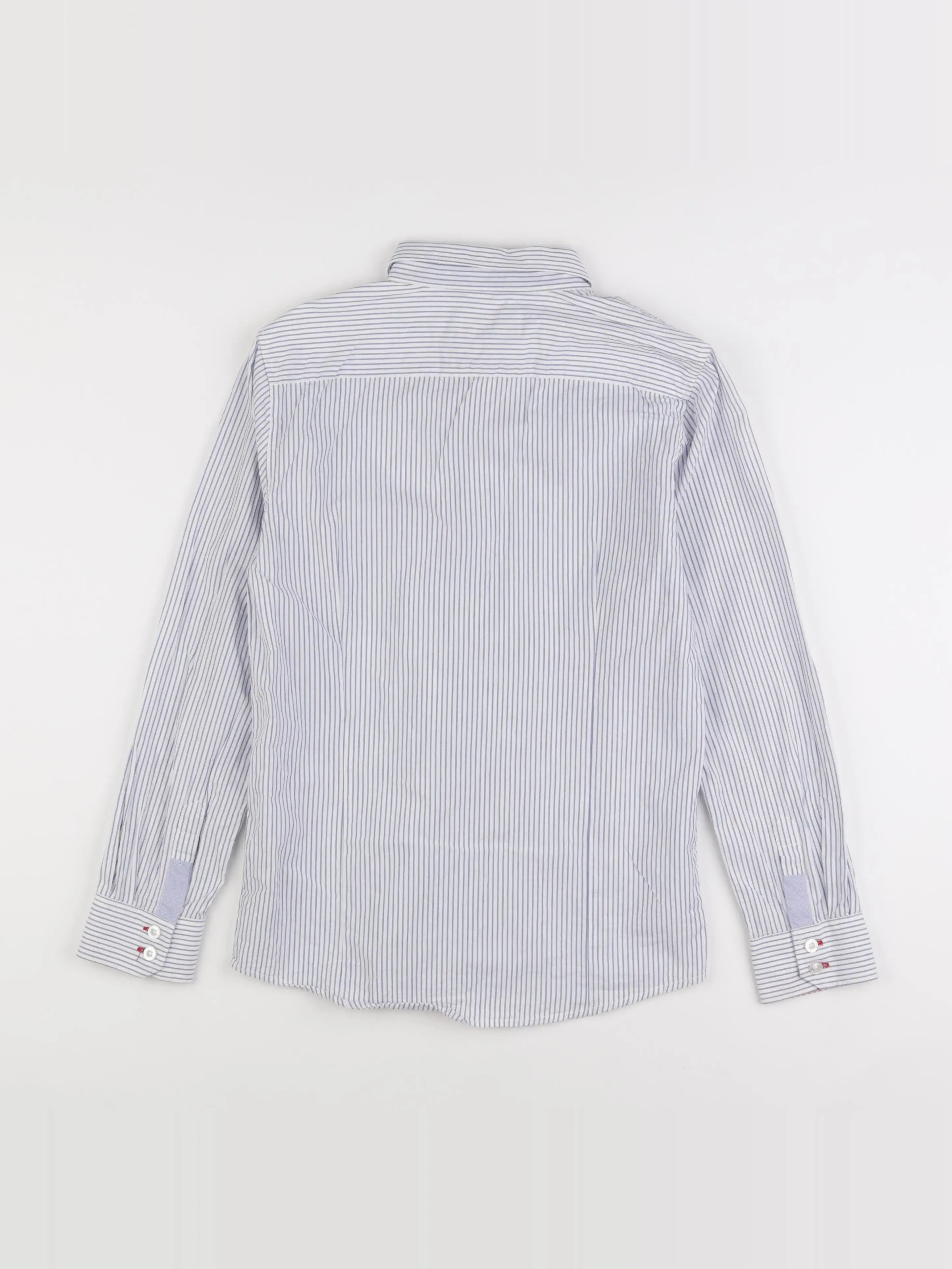 Zara - chemise blanc, bleu - 9/10 ans