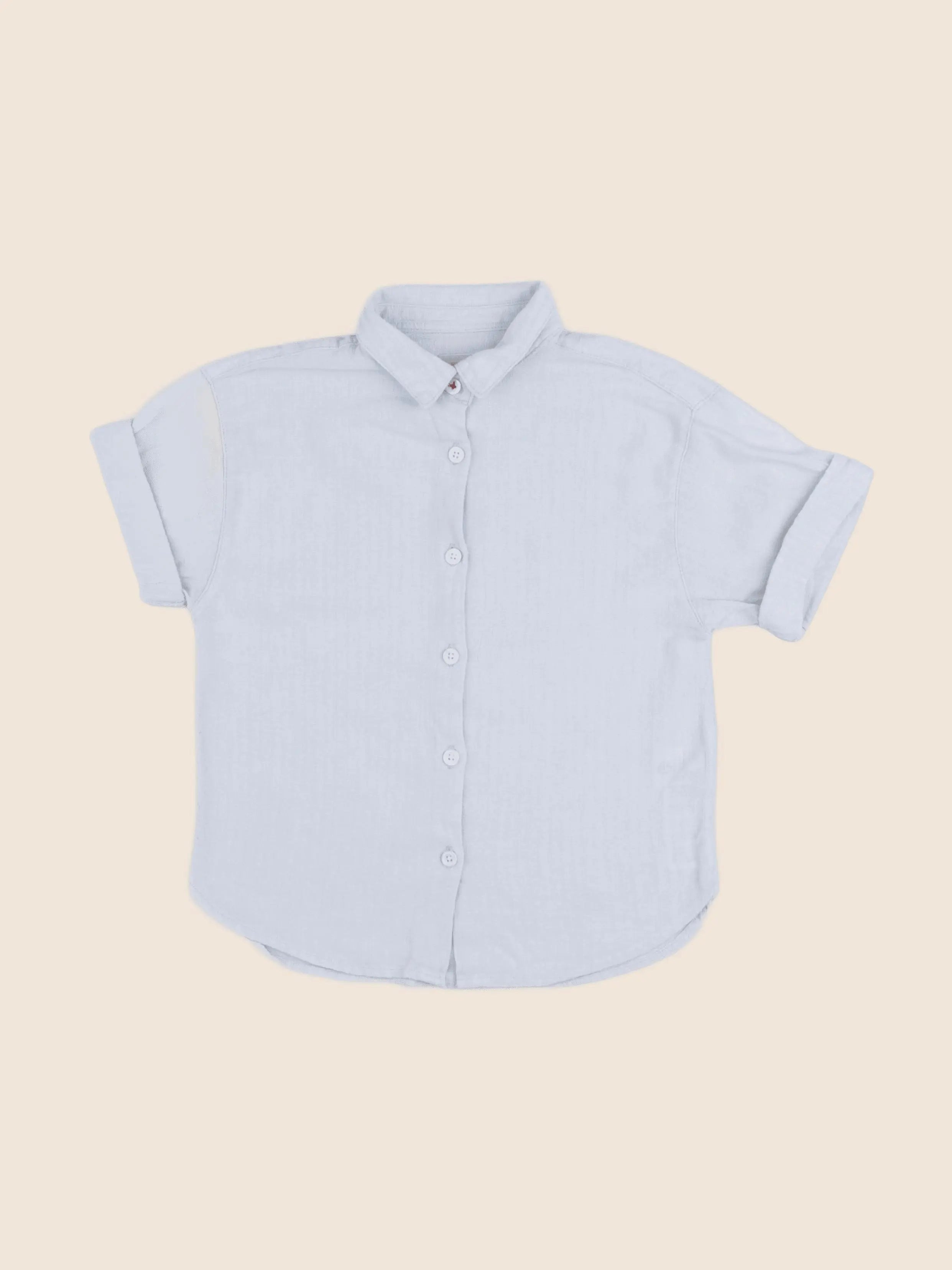 Bellerose - chemise bleu - 8 ans