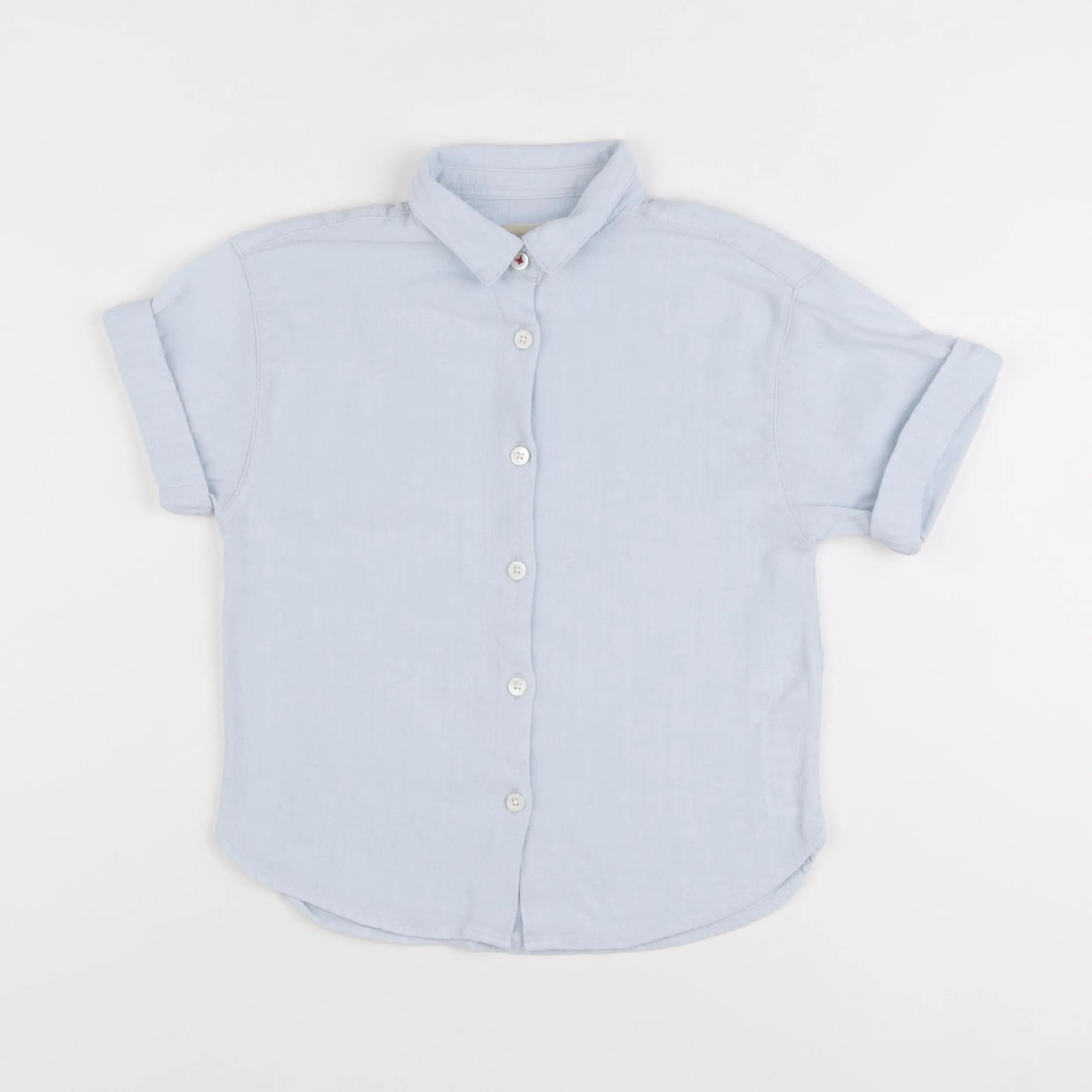 Bellerose - chemise bleu - 8 ans