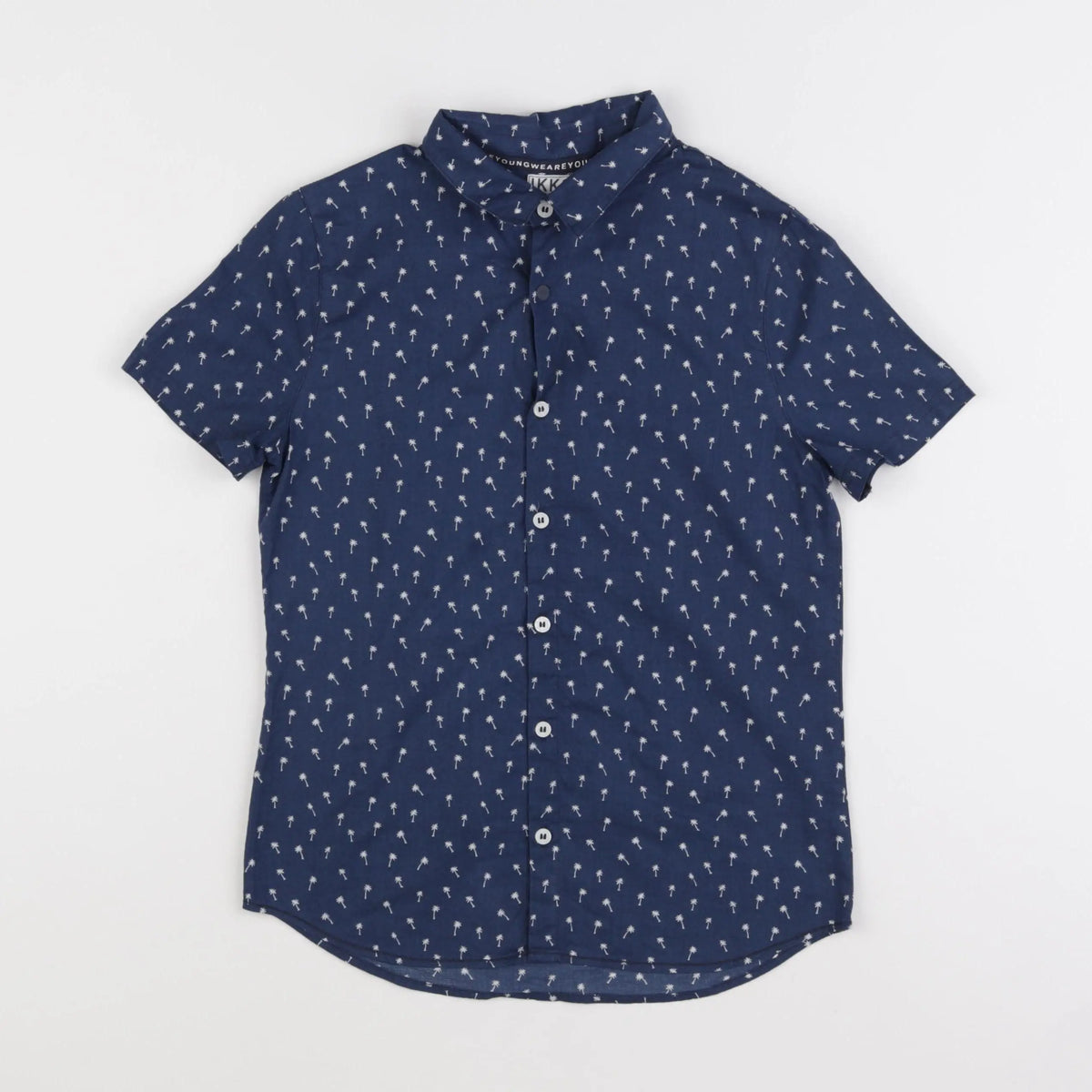 IKKS - chemise bleu - 10 ans