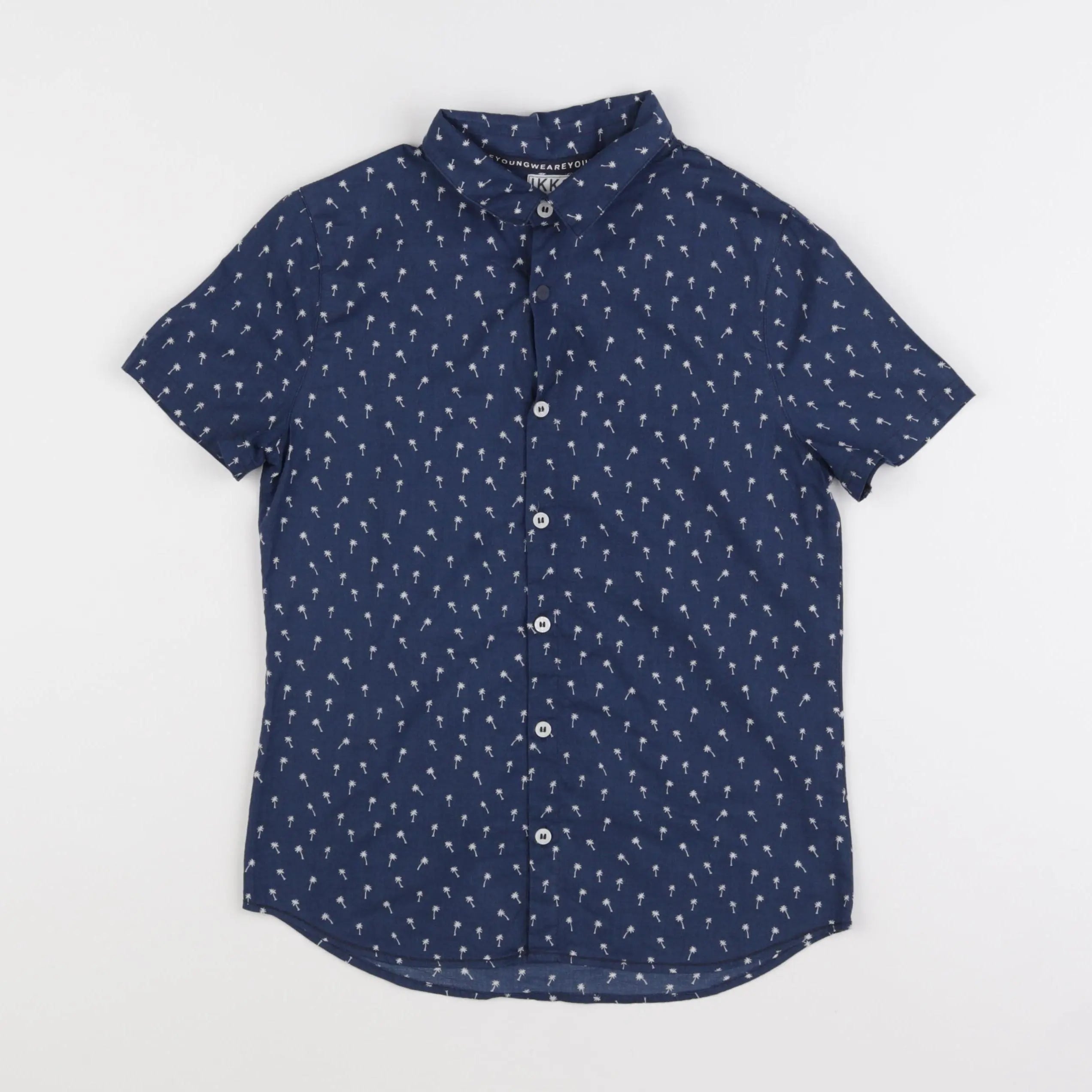 IKKS - chemise bleu - 10 ans