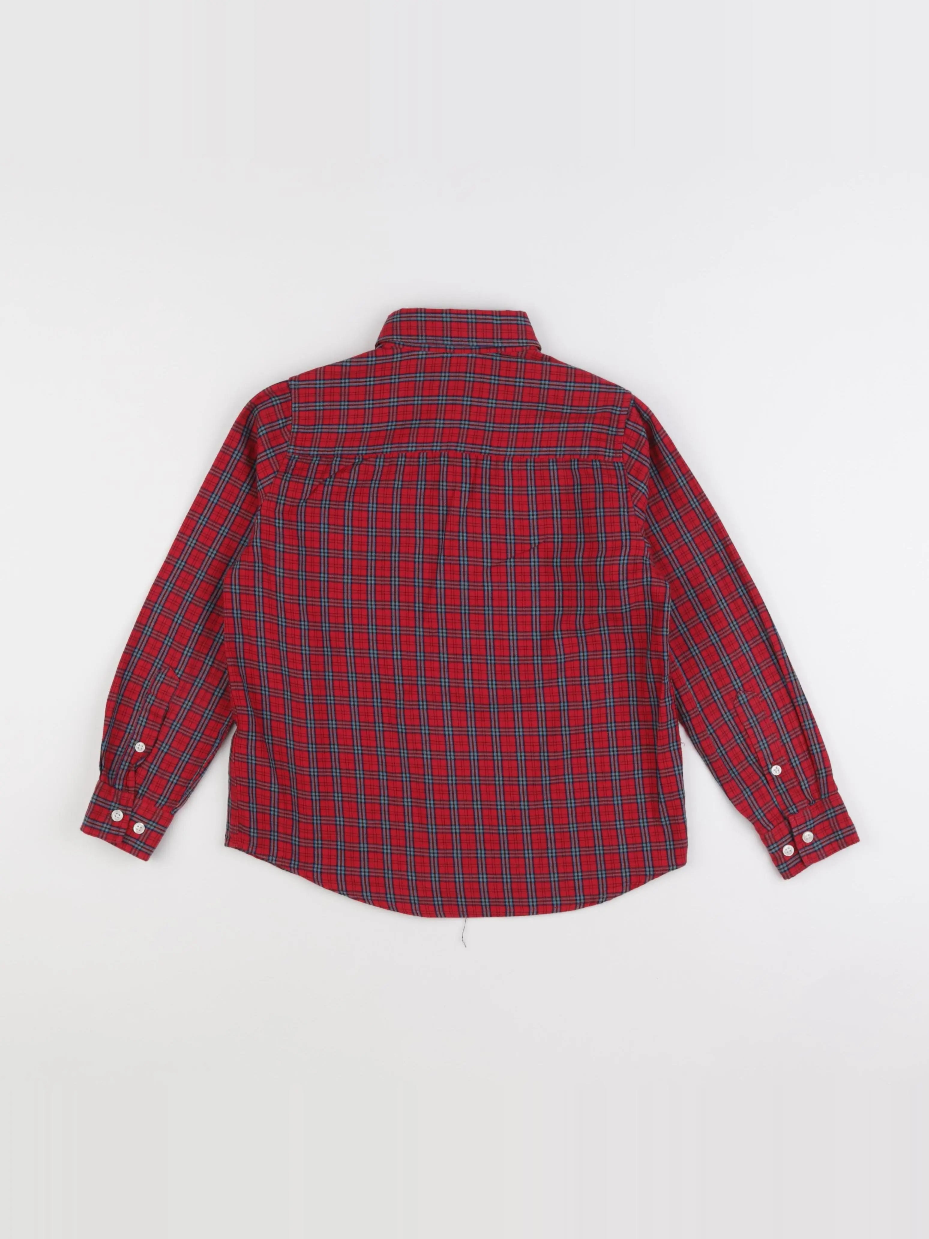 Cyrillus - chemise rouge - 10 ans