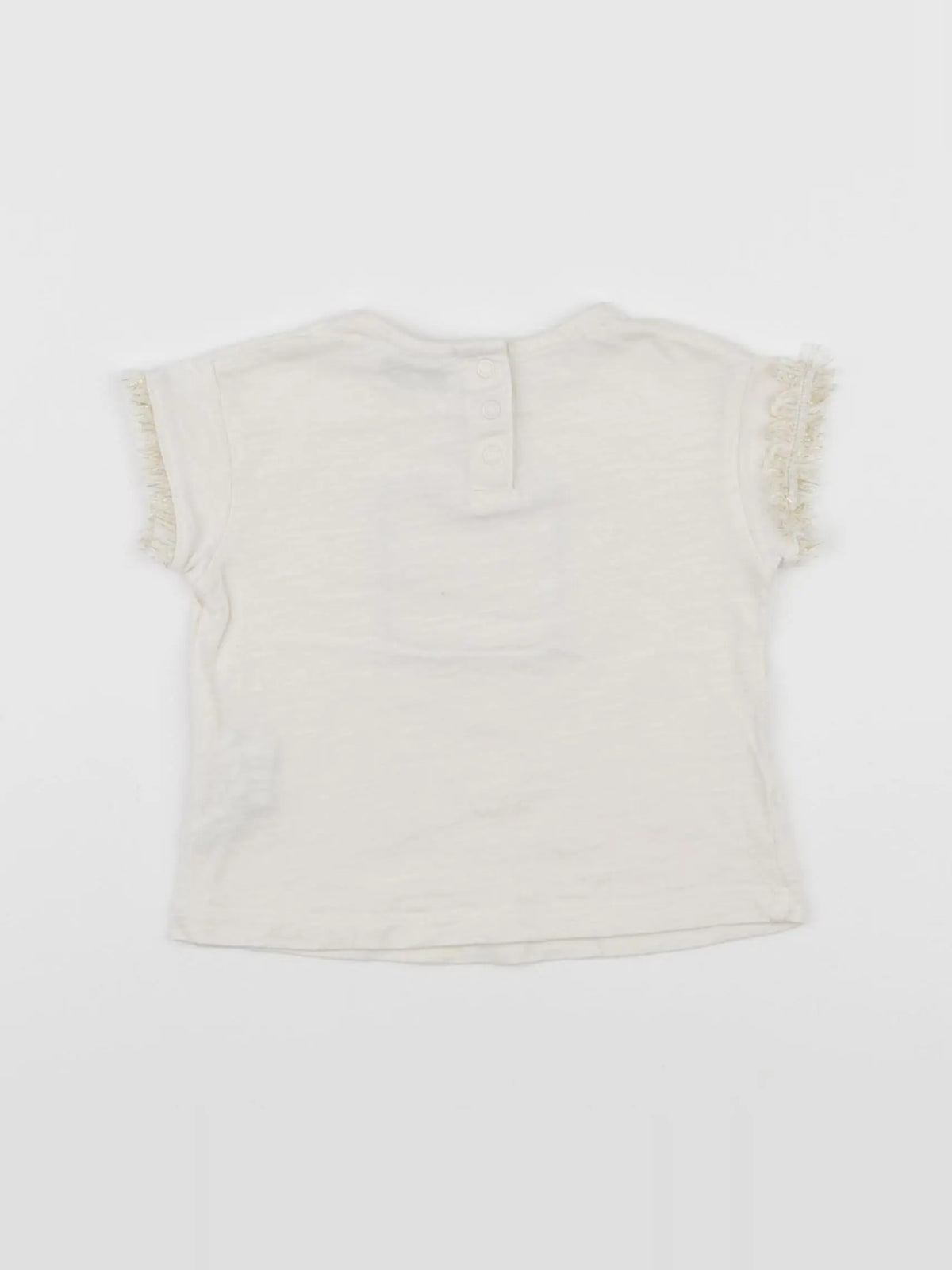 Tape à l'oeil - tee-shirt beige, or - 6 mois