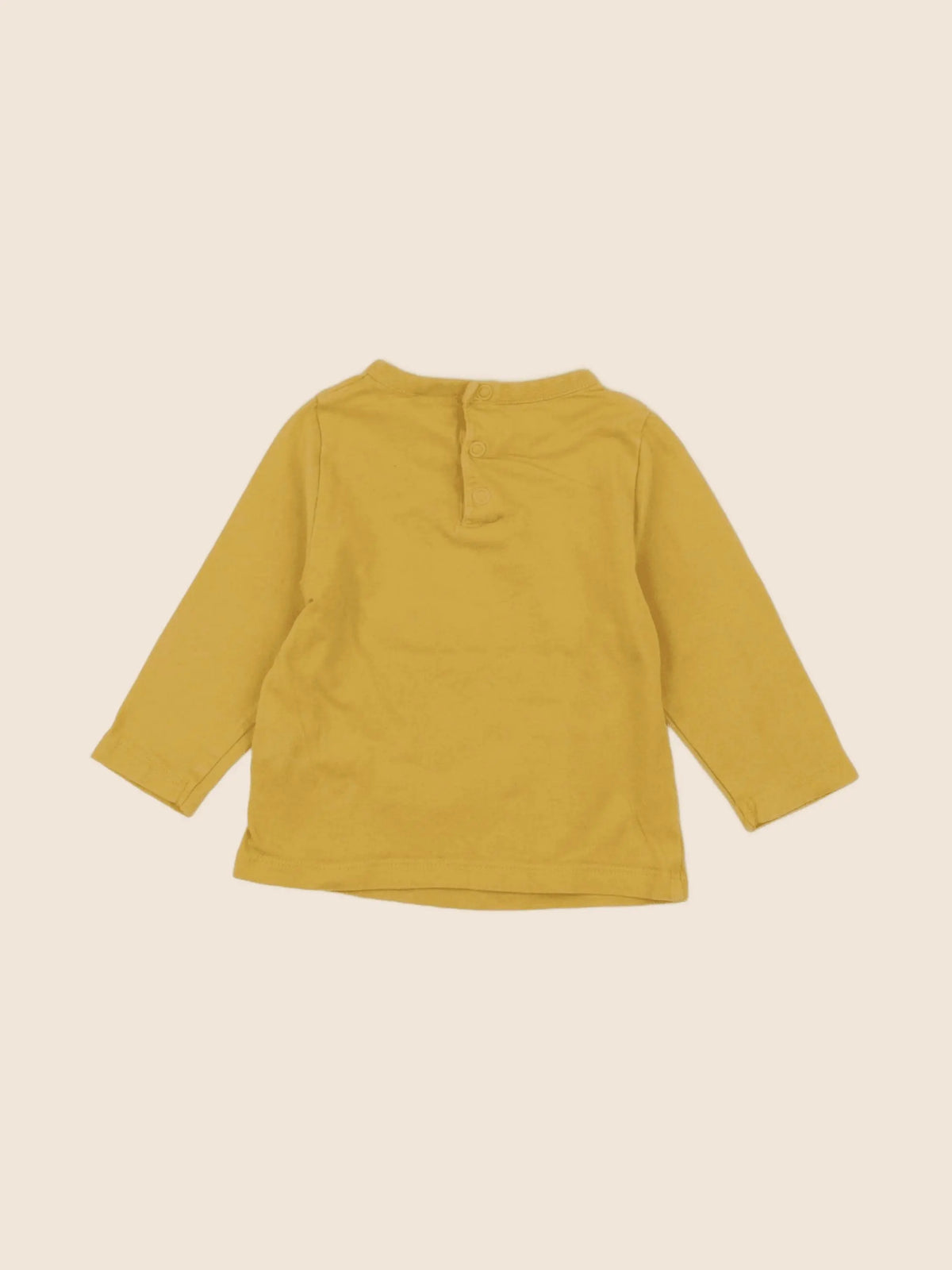 Tape à l'oeil - tee-shirt jaune - 6 mois