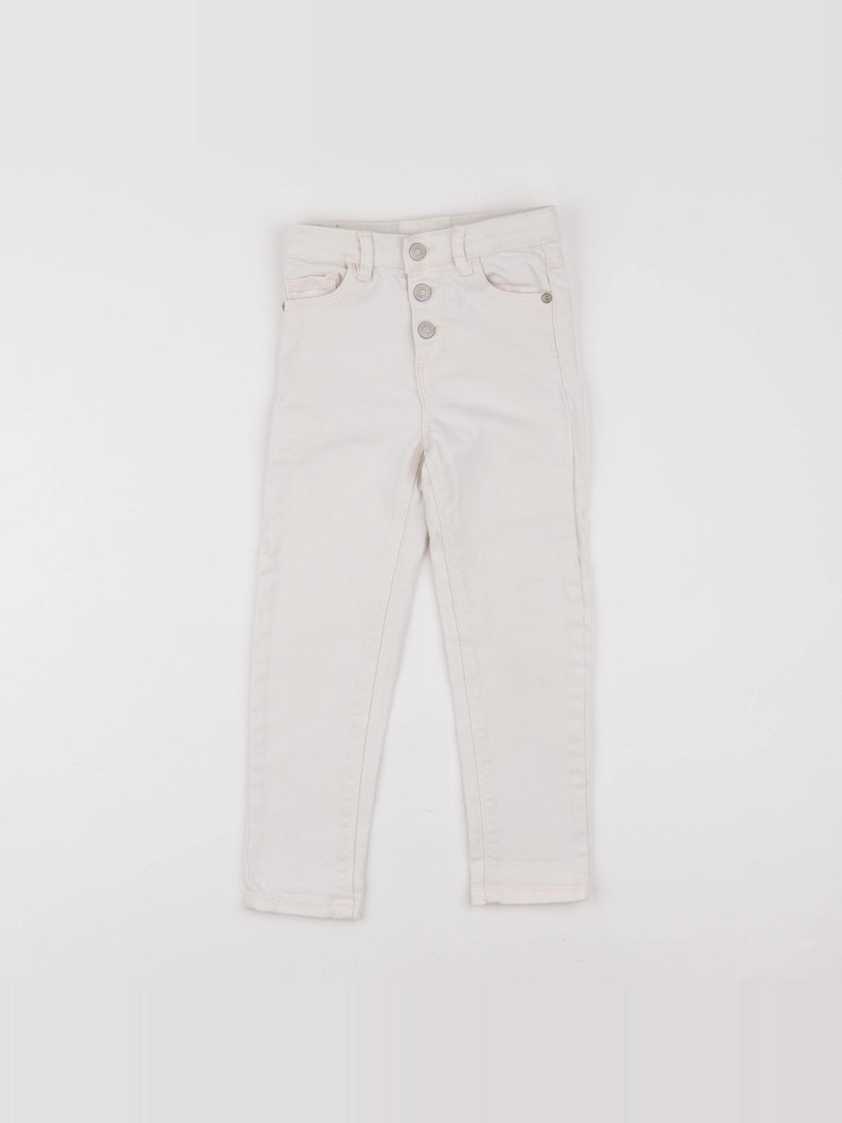 Vertbaudet - jean beige - 5 ans