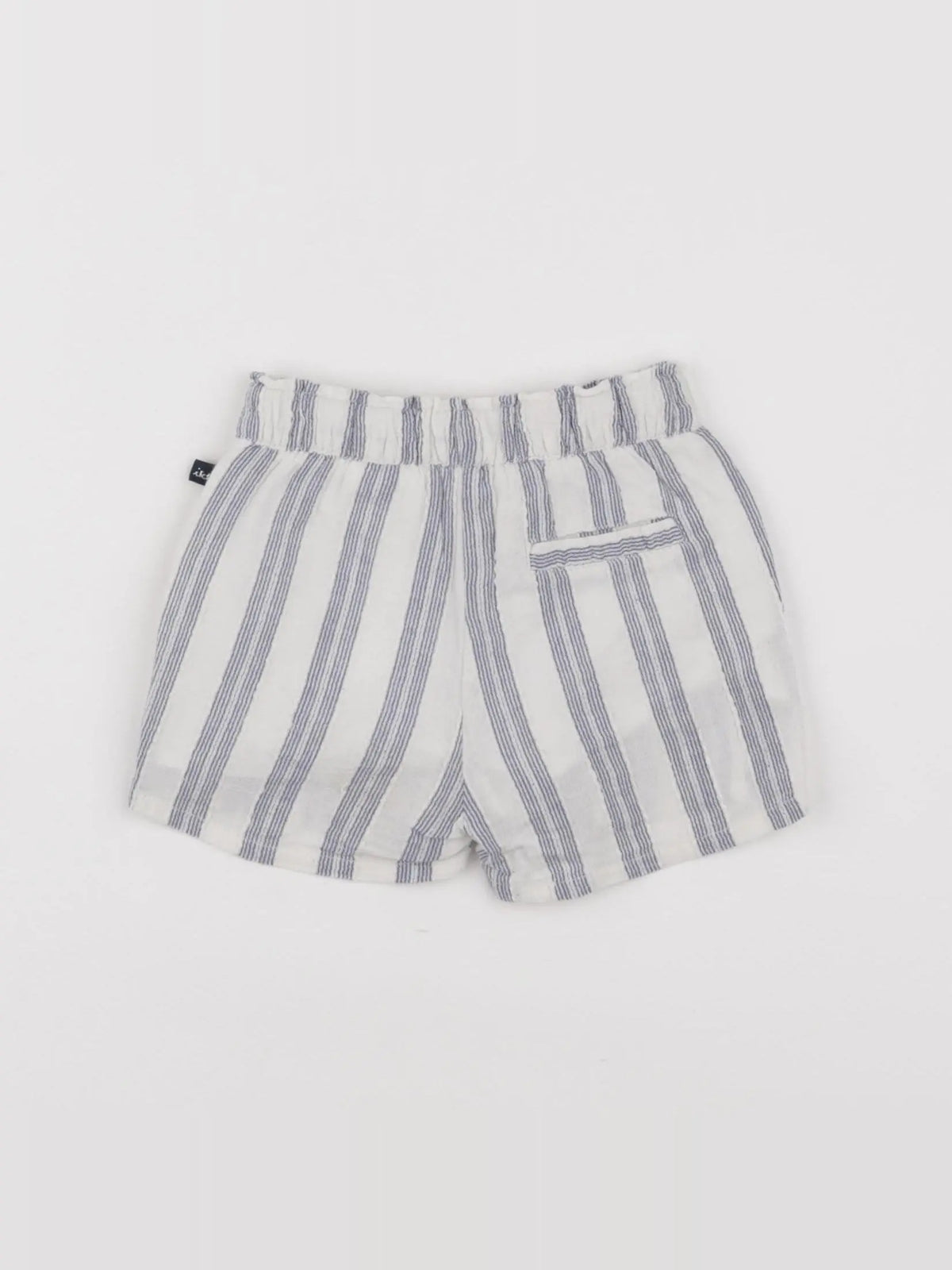 IKKS - short blanc, bleu - 18 mois
