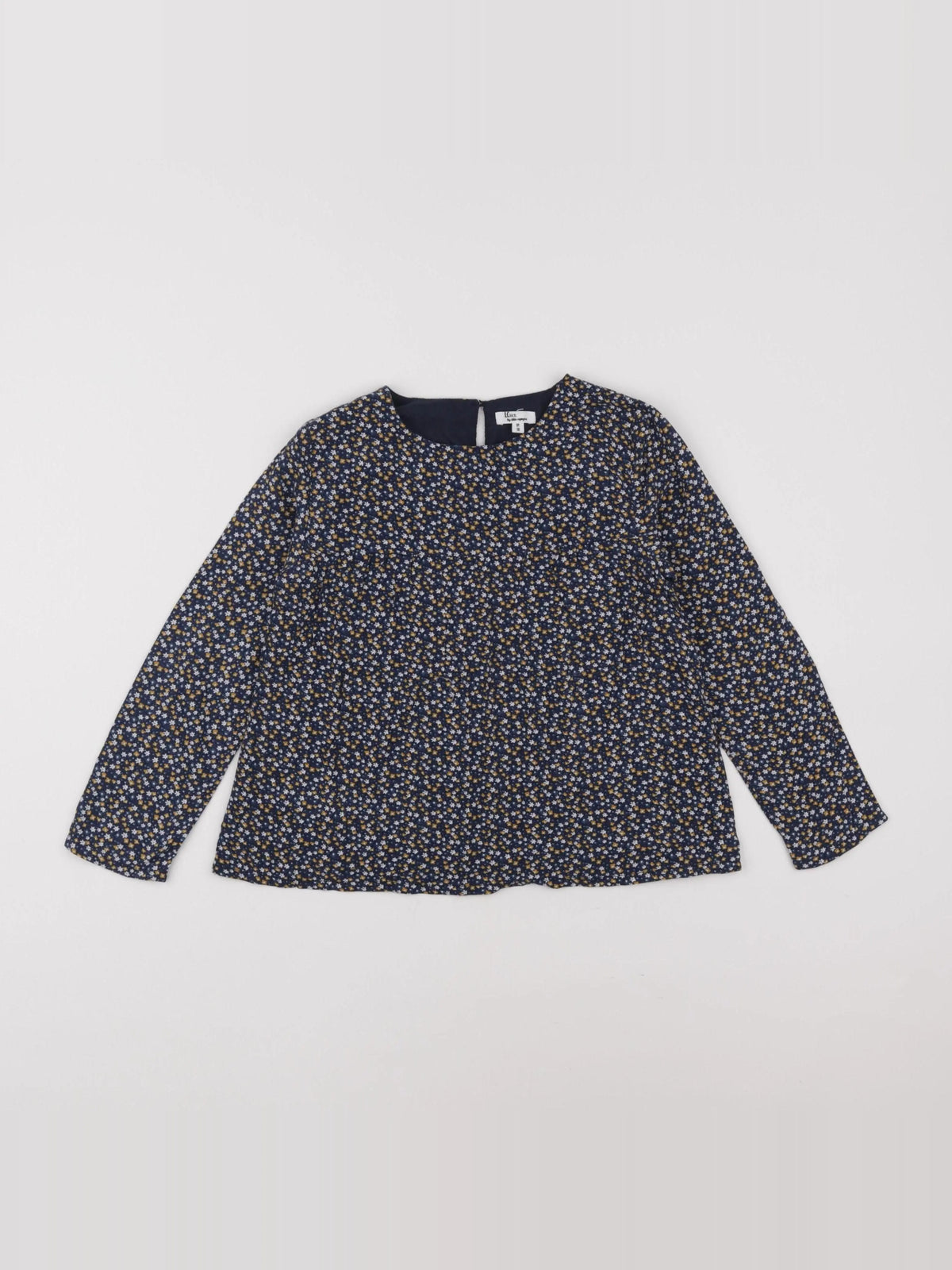 Little Cigogne - blouse bleu - 6 ans