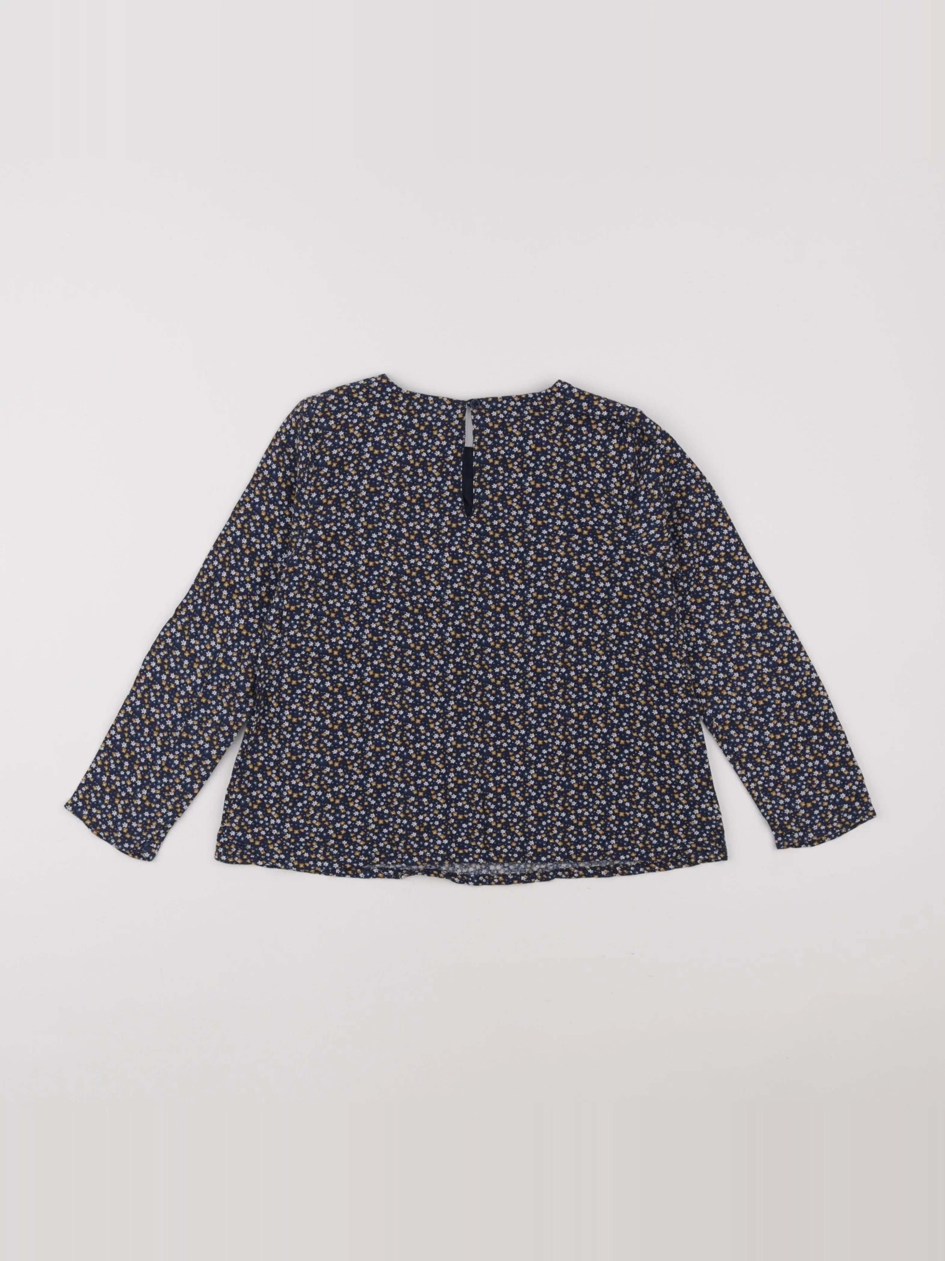 Little Cigogne - blouse bleu - 6 ans