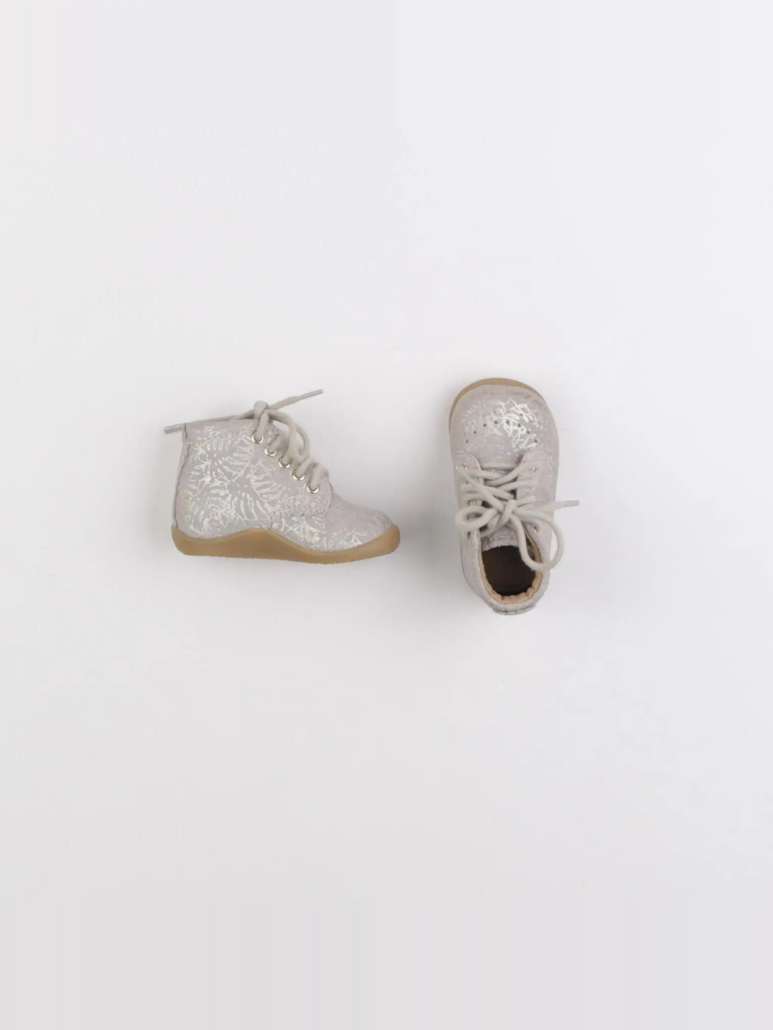 Vertbaudet - bottillons gris - pointure 17