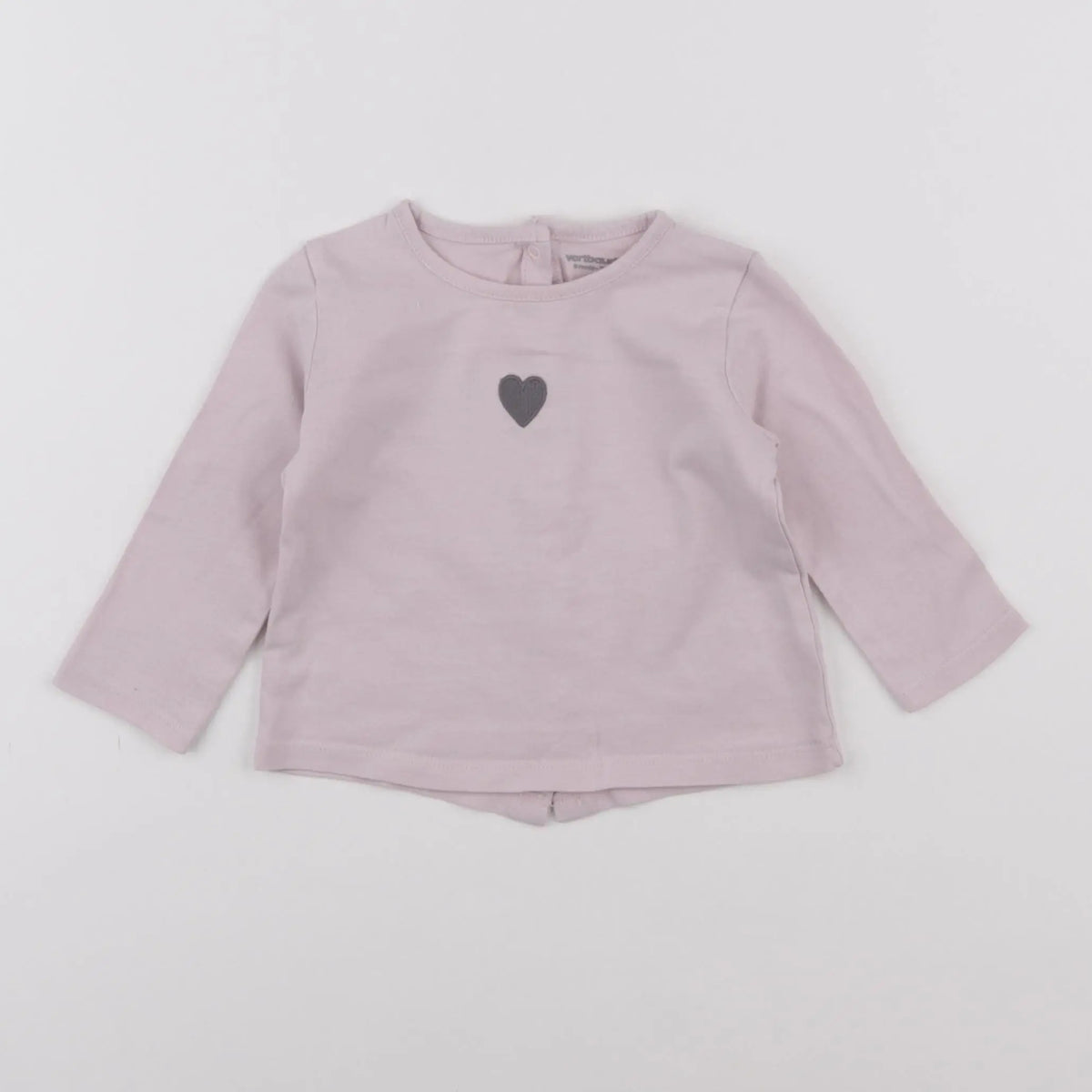 Vertbaudet - tee-shirt violet - 9 mois