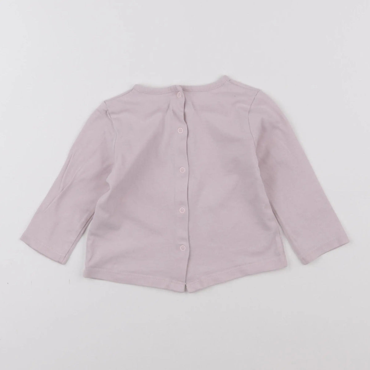 Vertbaudet - tee-shirt violet - 9 mois
