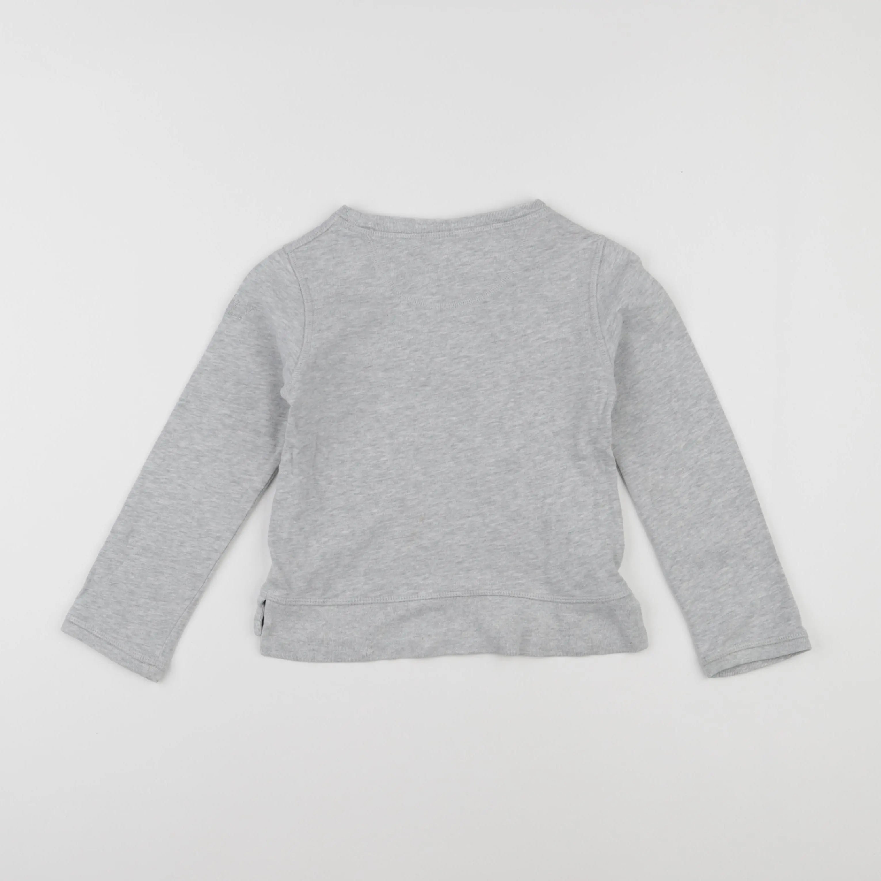 Zadig & Voltaire - sweat gris - 4 ans