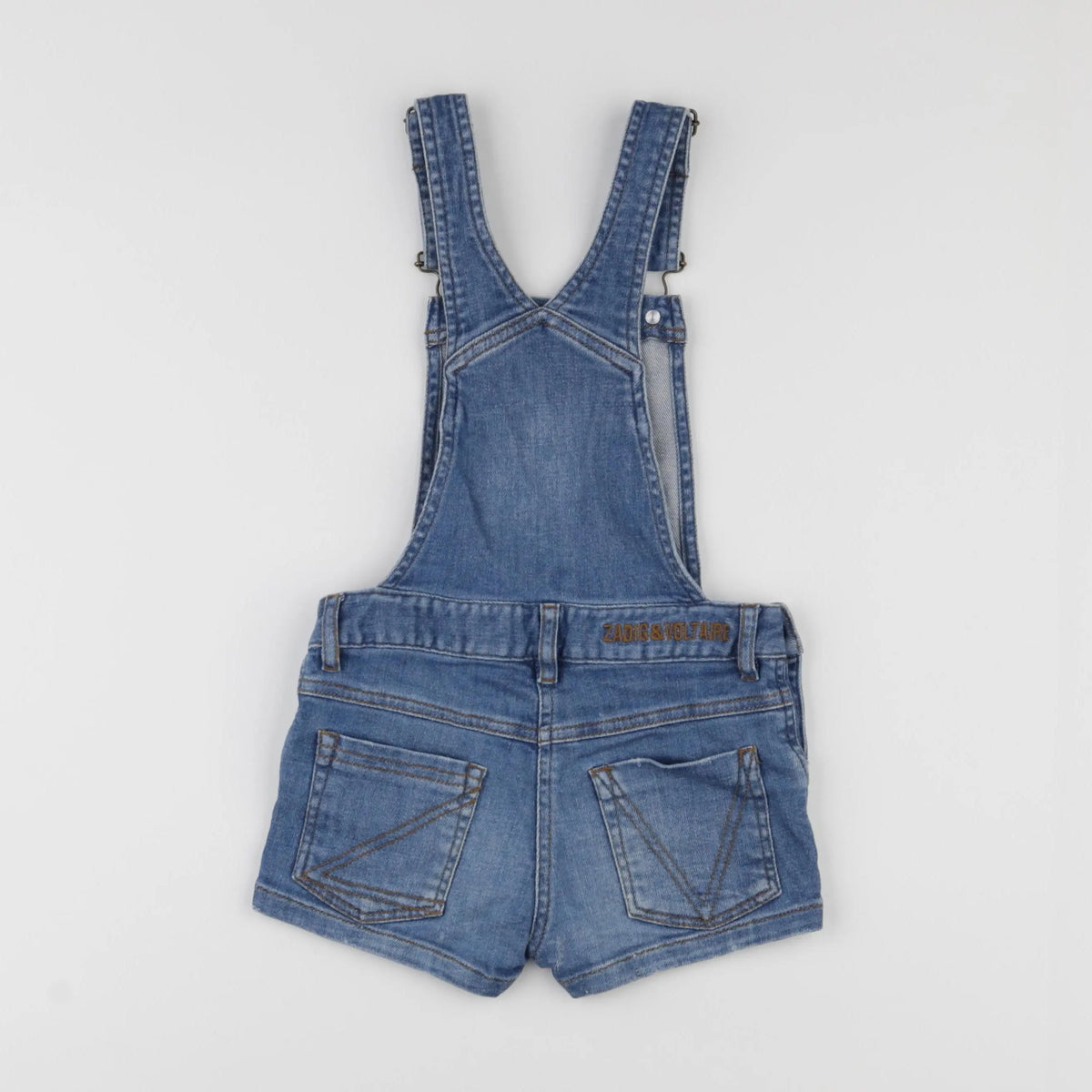 Zadig & Voltaire - salopette bleu - 8 ans