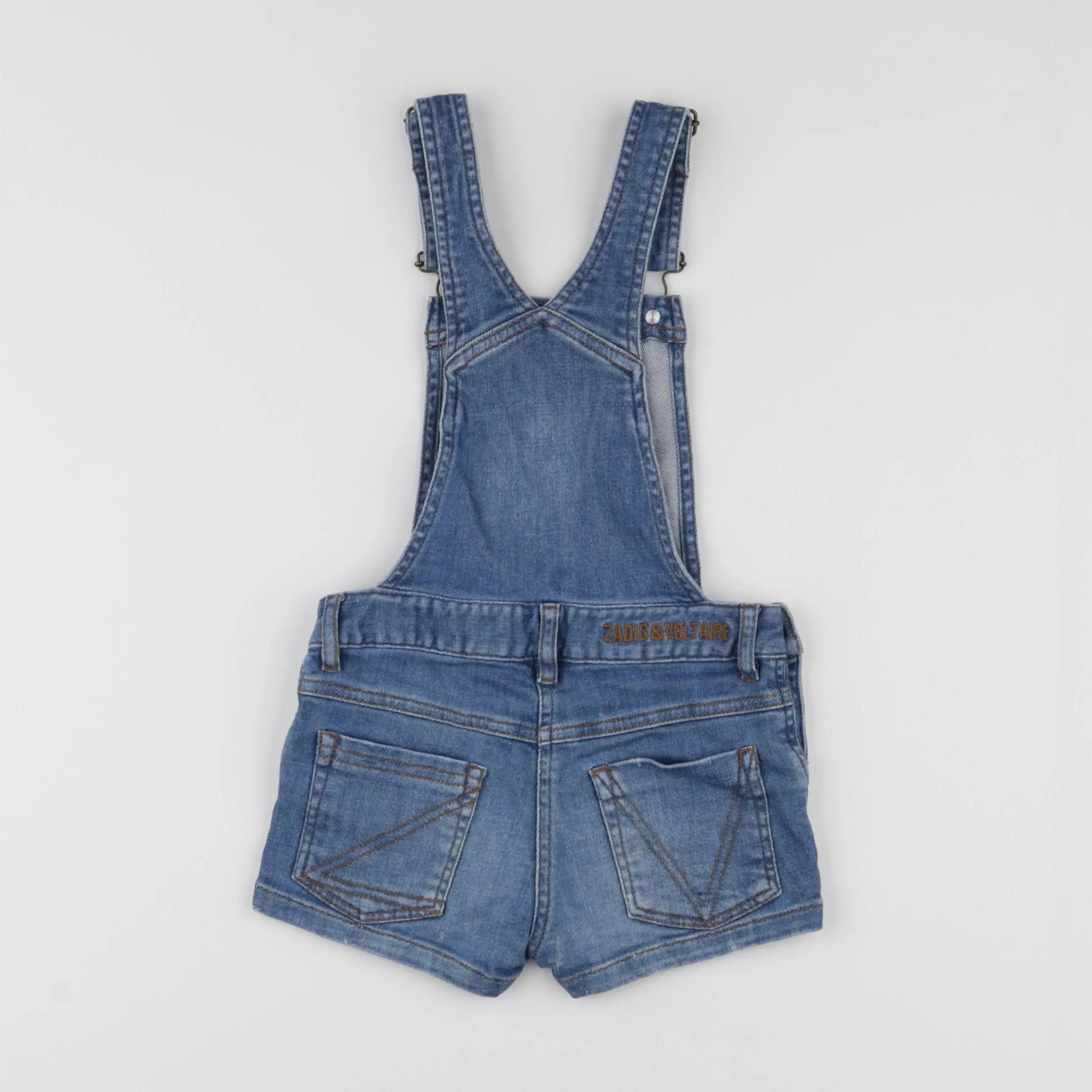 Zadig & Voltaire - salopette bleu - 8 ans
