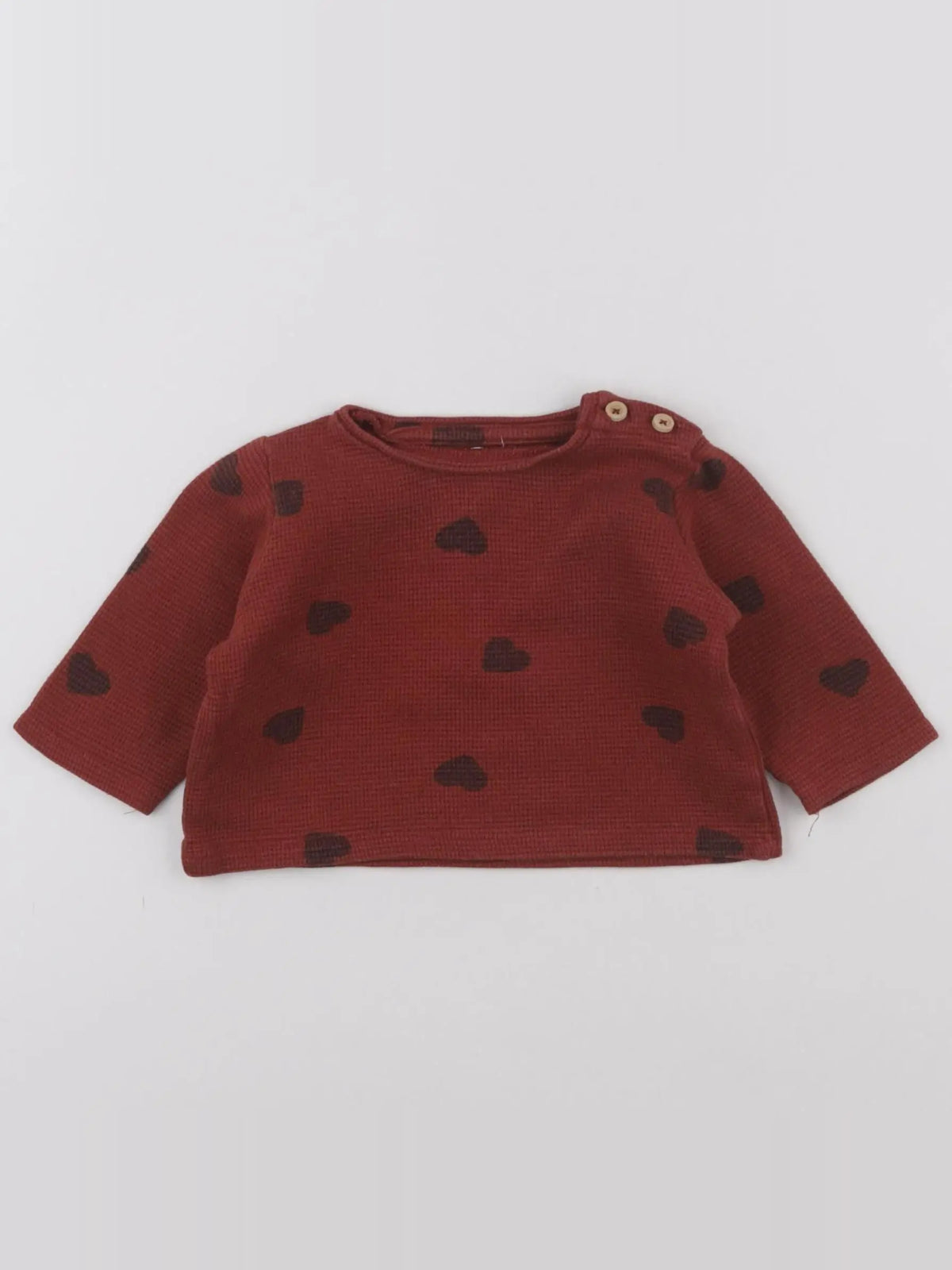 Storytelling - tee-shirt rouge - 12 mois