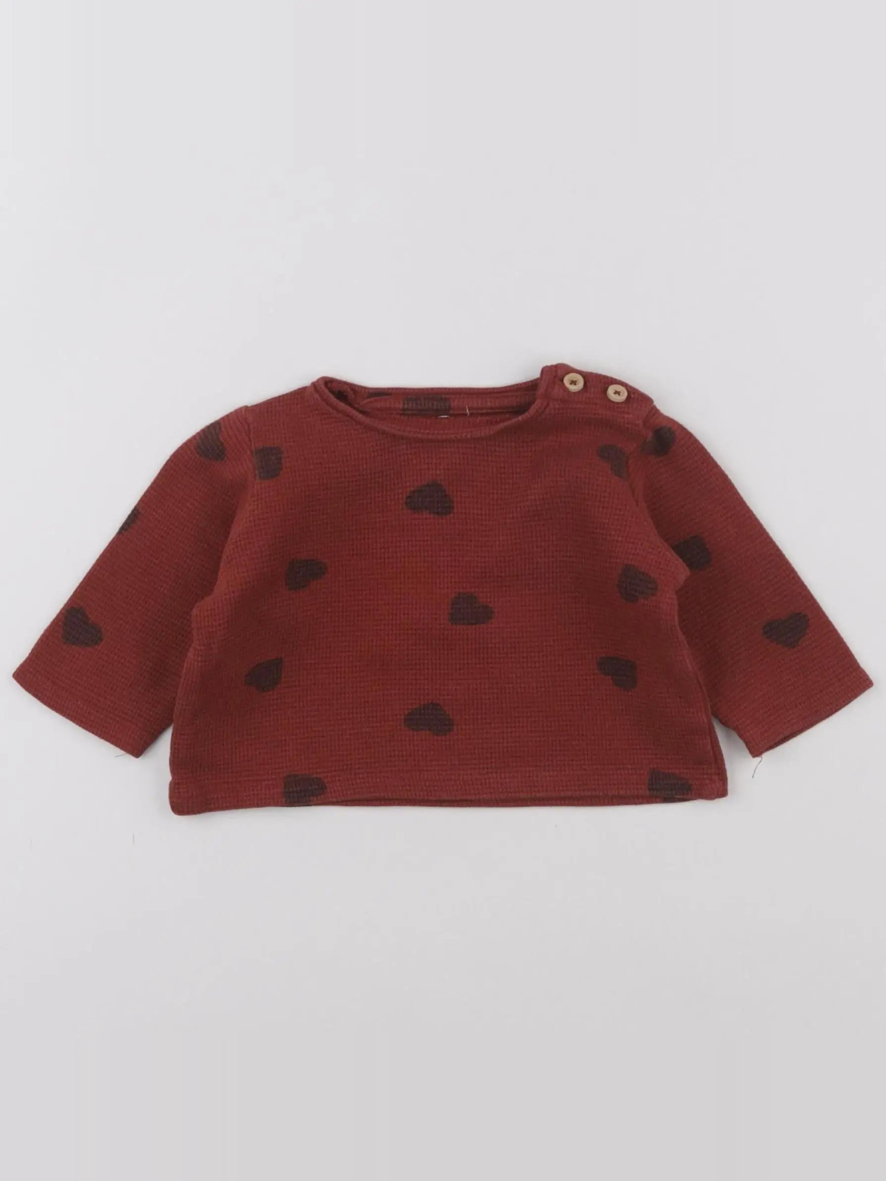 Storytelling - tee-shirt rouge - 12 mois