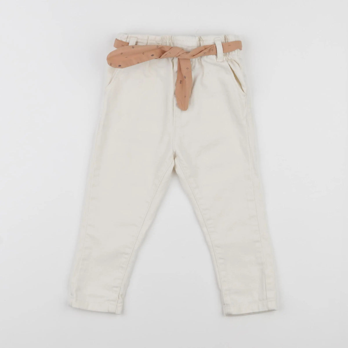 Vertbaudet - jean blanc - 18 mois