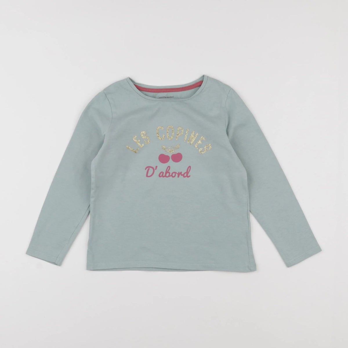 Vertbaudet - tee-shirt vert - 6 ans