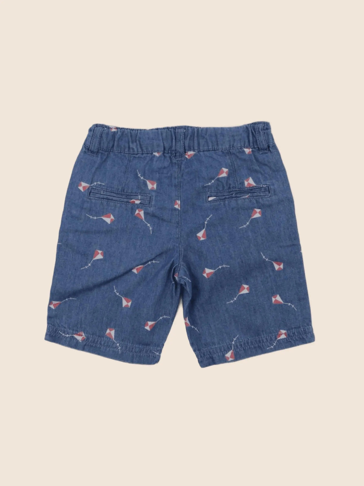 Boutchou - short bleu - 12 mois