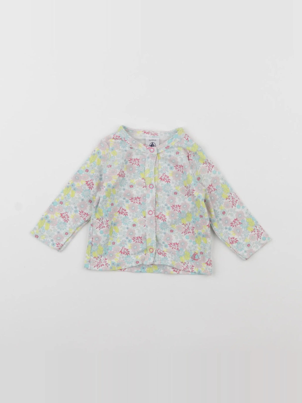 Petit Bateau - tee-shirt multicolore - 3 mois