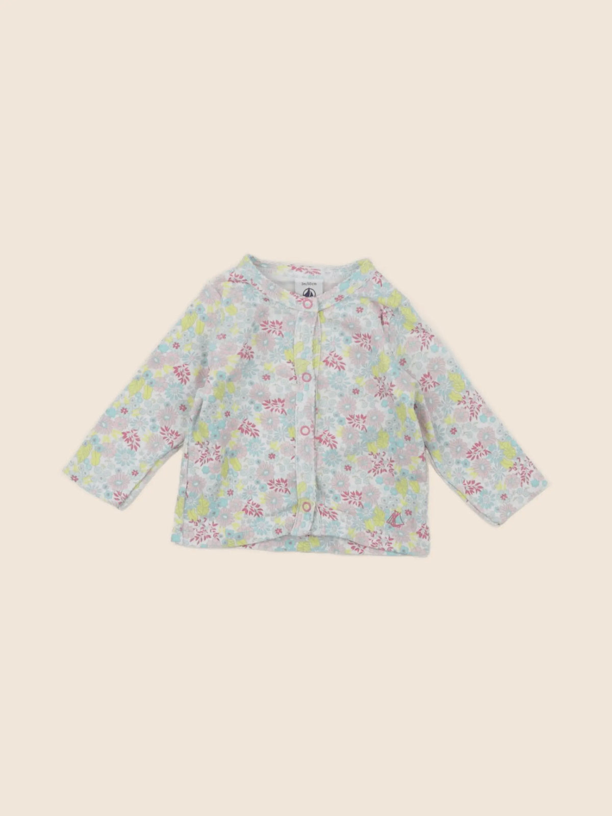 Petit Bateau - tee-shirt multicolore - 3 mois