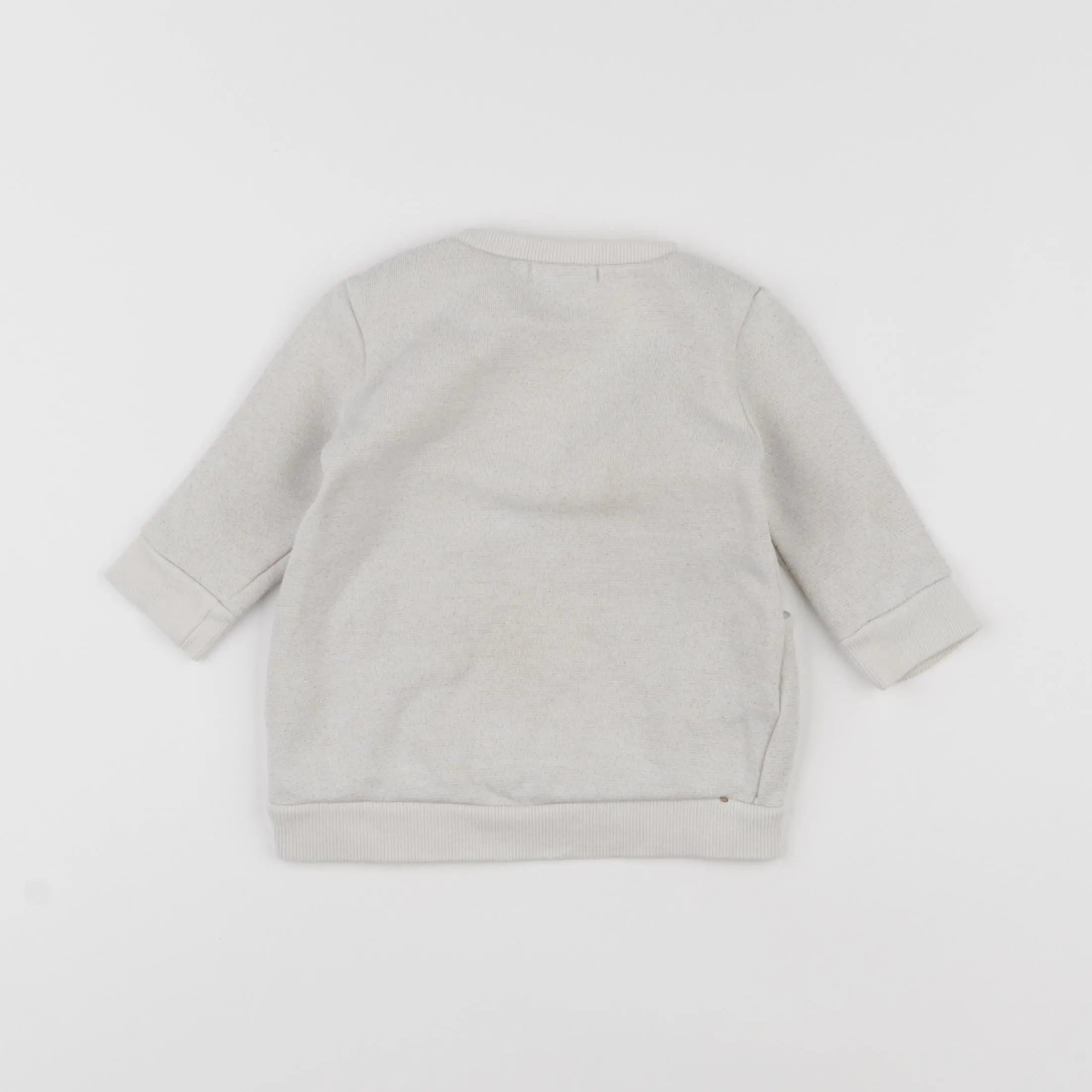 Vertbaudet - robe beige, or - 3 mois