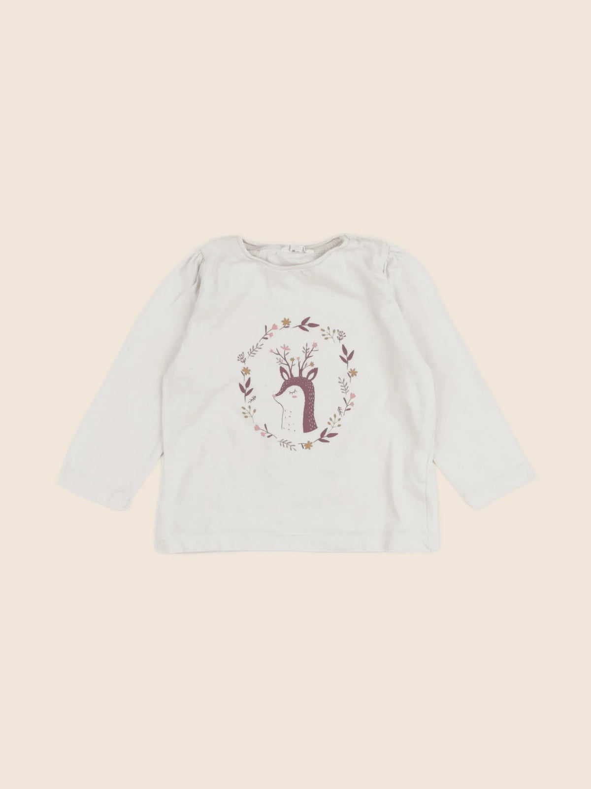 Eden & Victor - tee-shirt beige - 18 mois