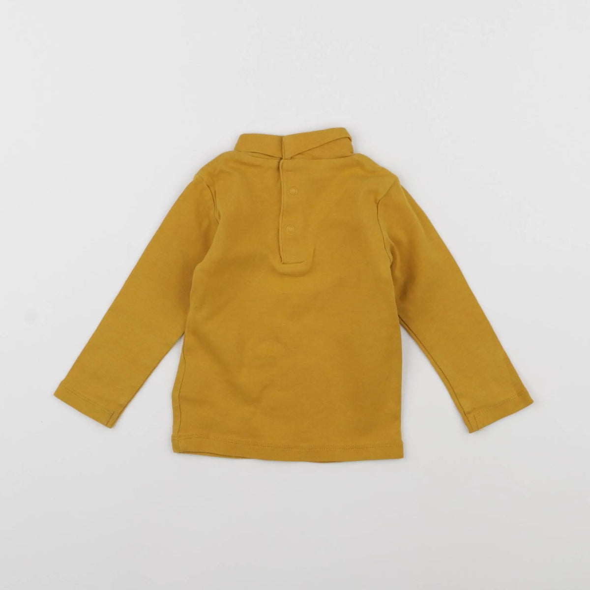 Vertbaudet - sous-pull jaune - 12 mois