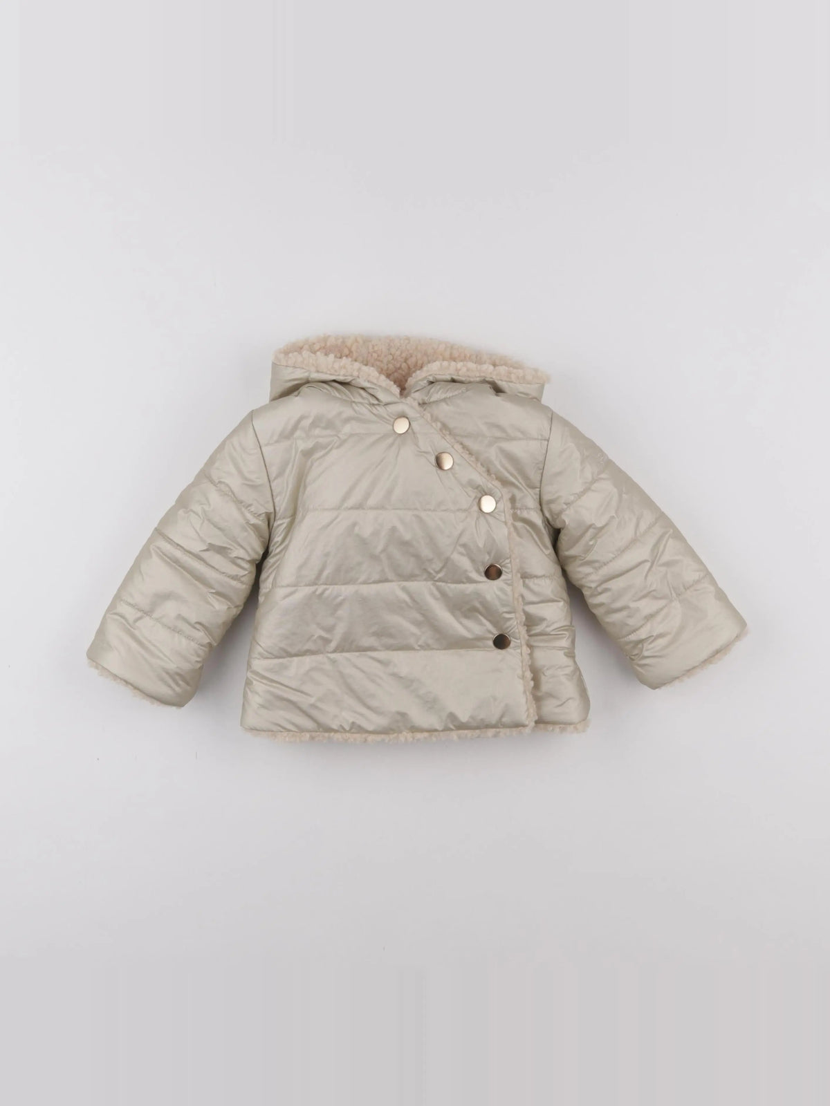 Louis Louise - doudoune or - 6 mois