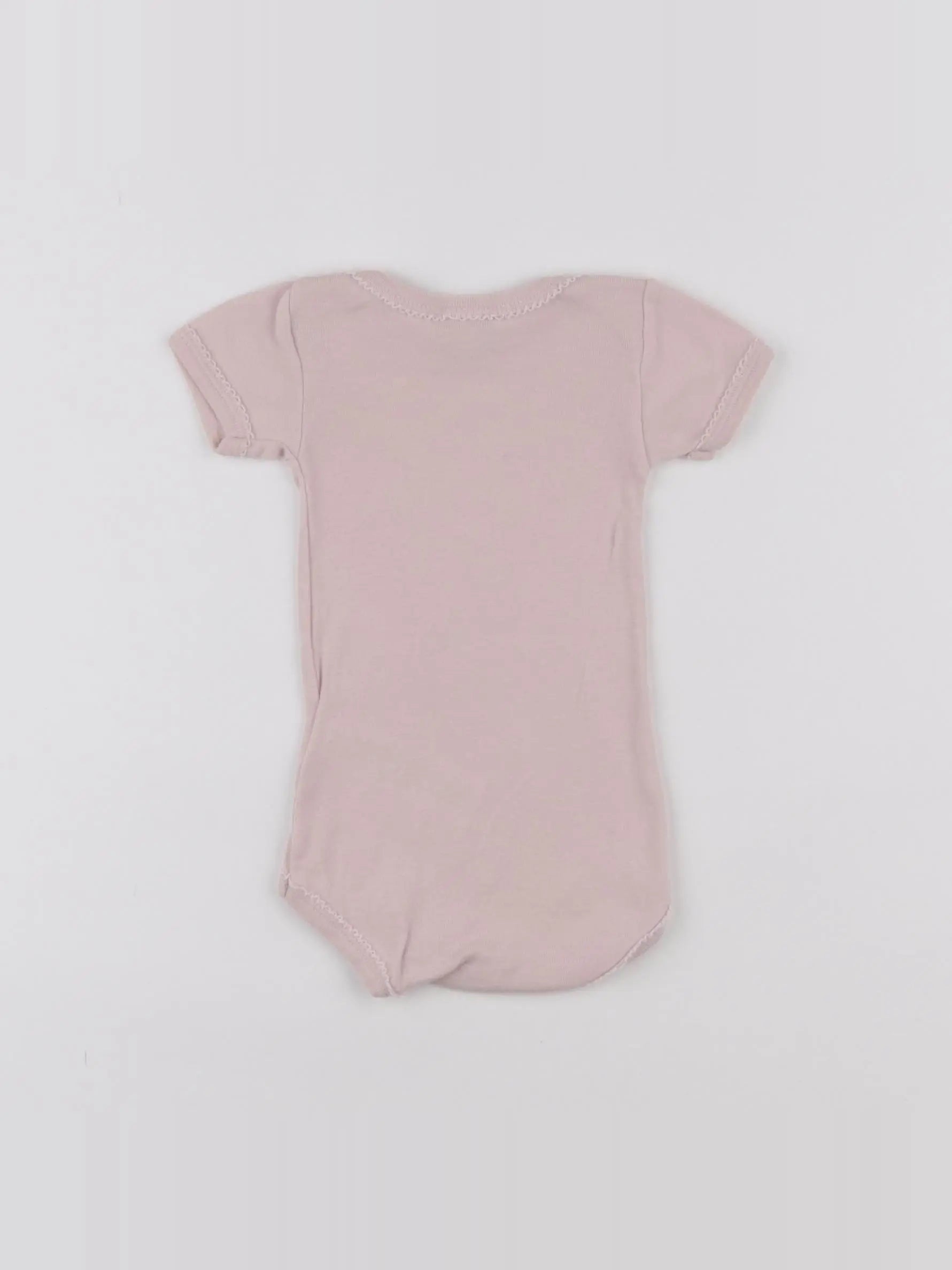 Petit Bateau - body rose - 3 mois